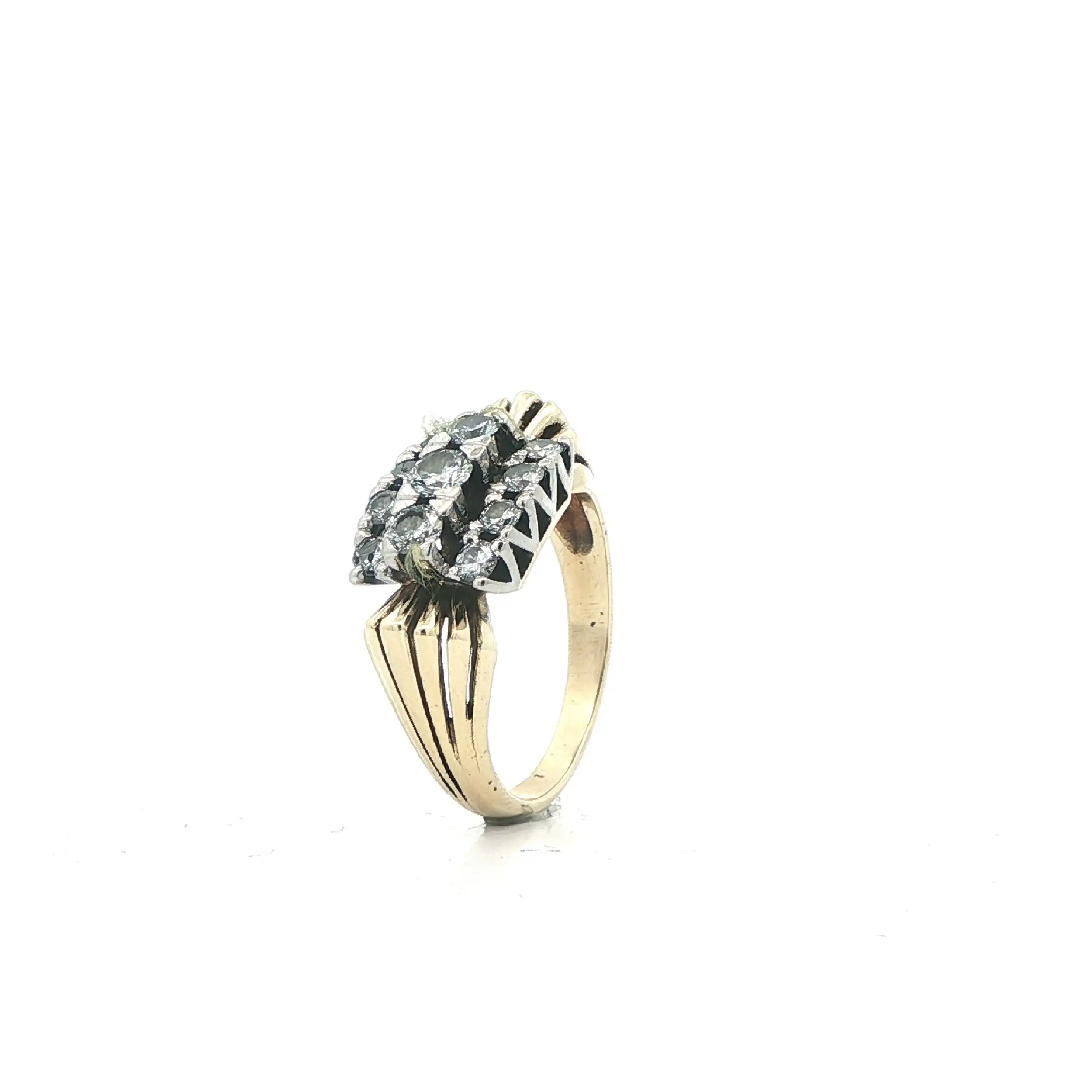 Ring Bicolor mit Brillanten Ring Bicolor mit Brillanten