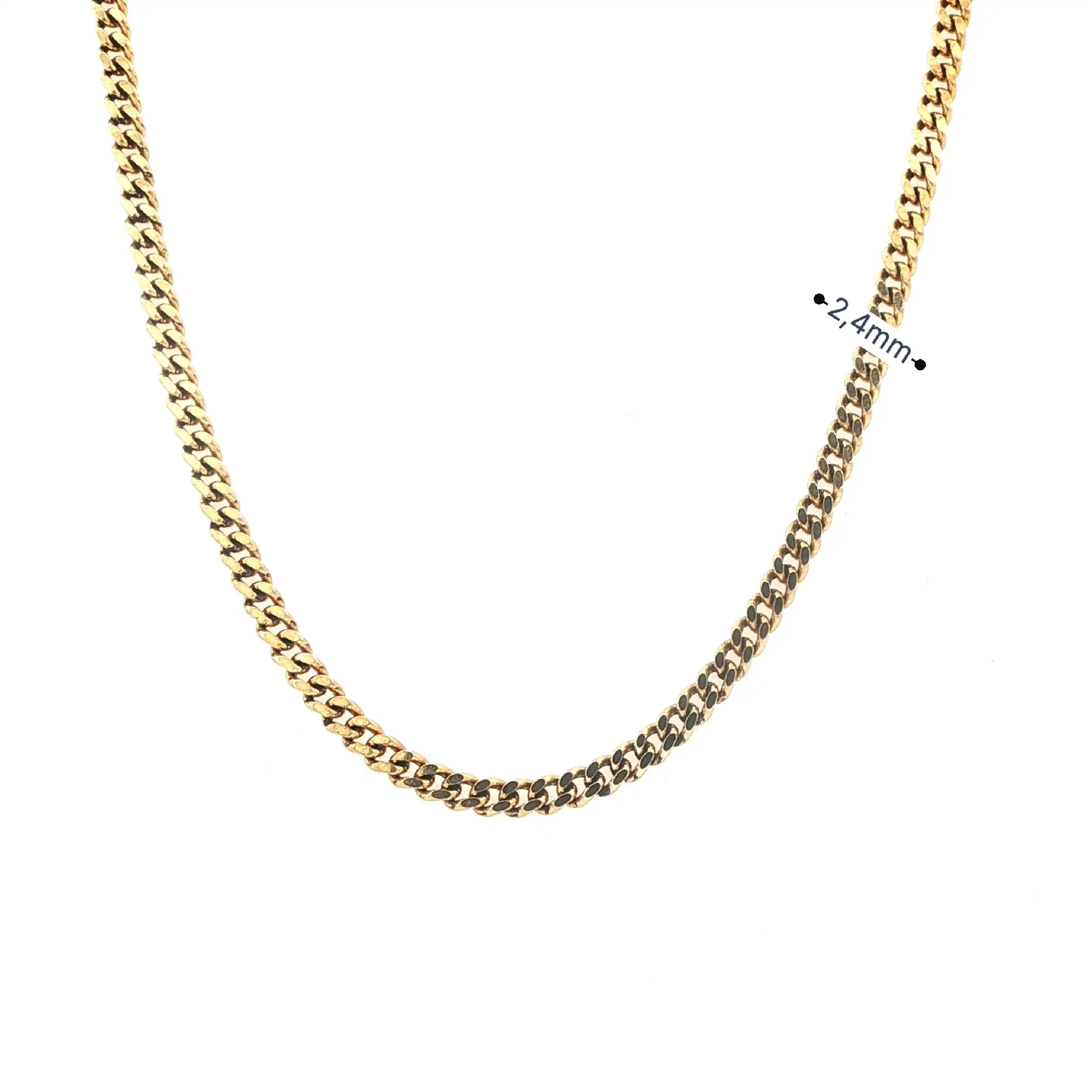 Panzerkette Gelbgold