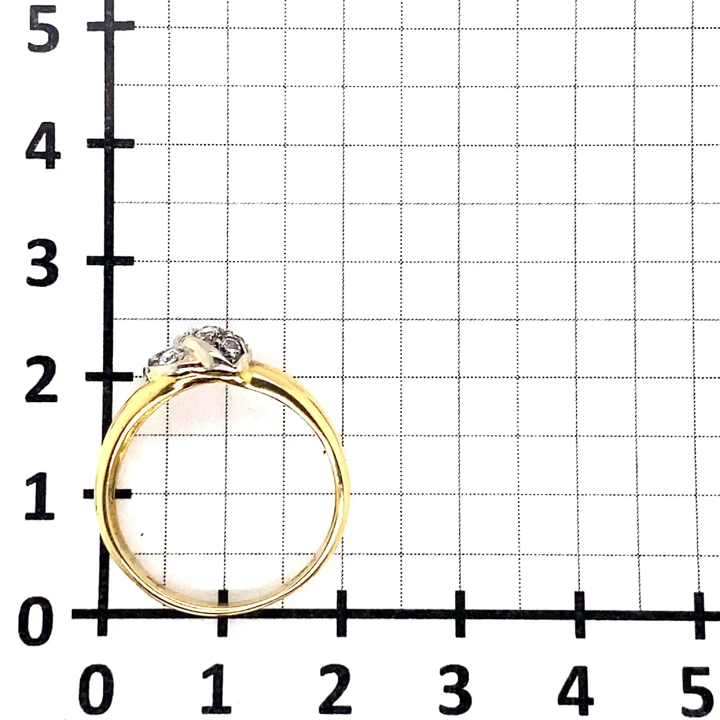 Ring Gelbgold mit Zirkonia