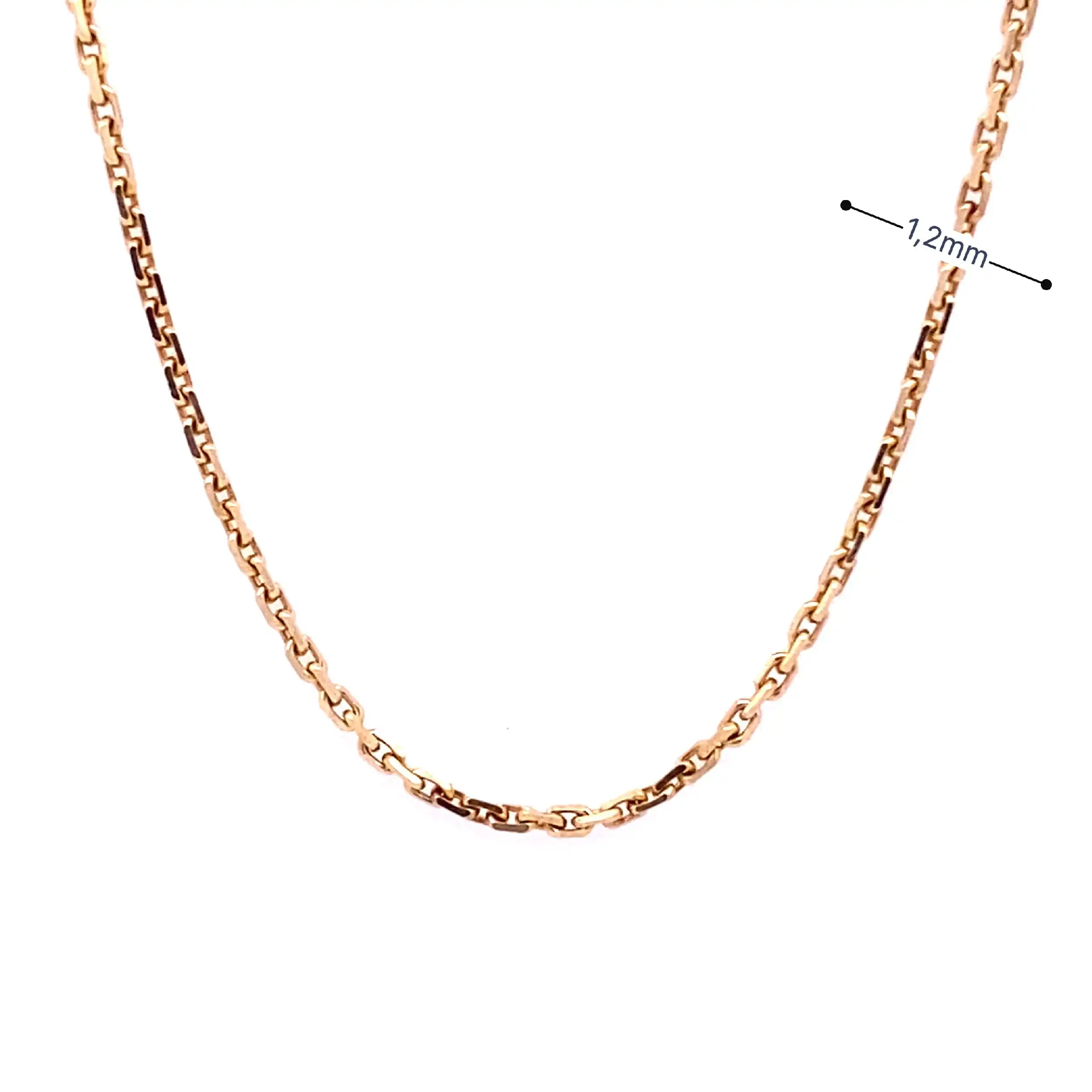 Ankerkette Gelbgold