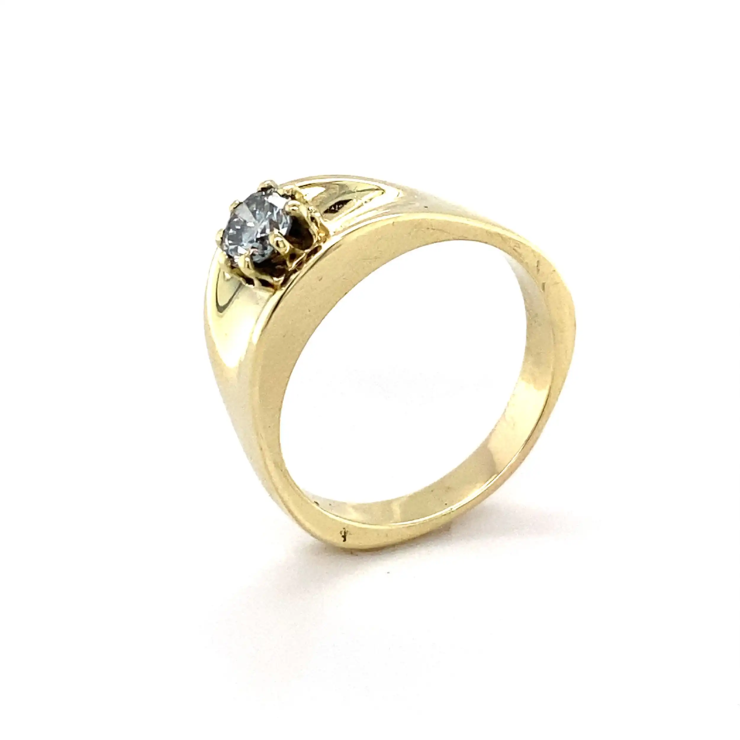 Ring Gelbgold mit Brillant