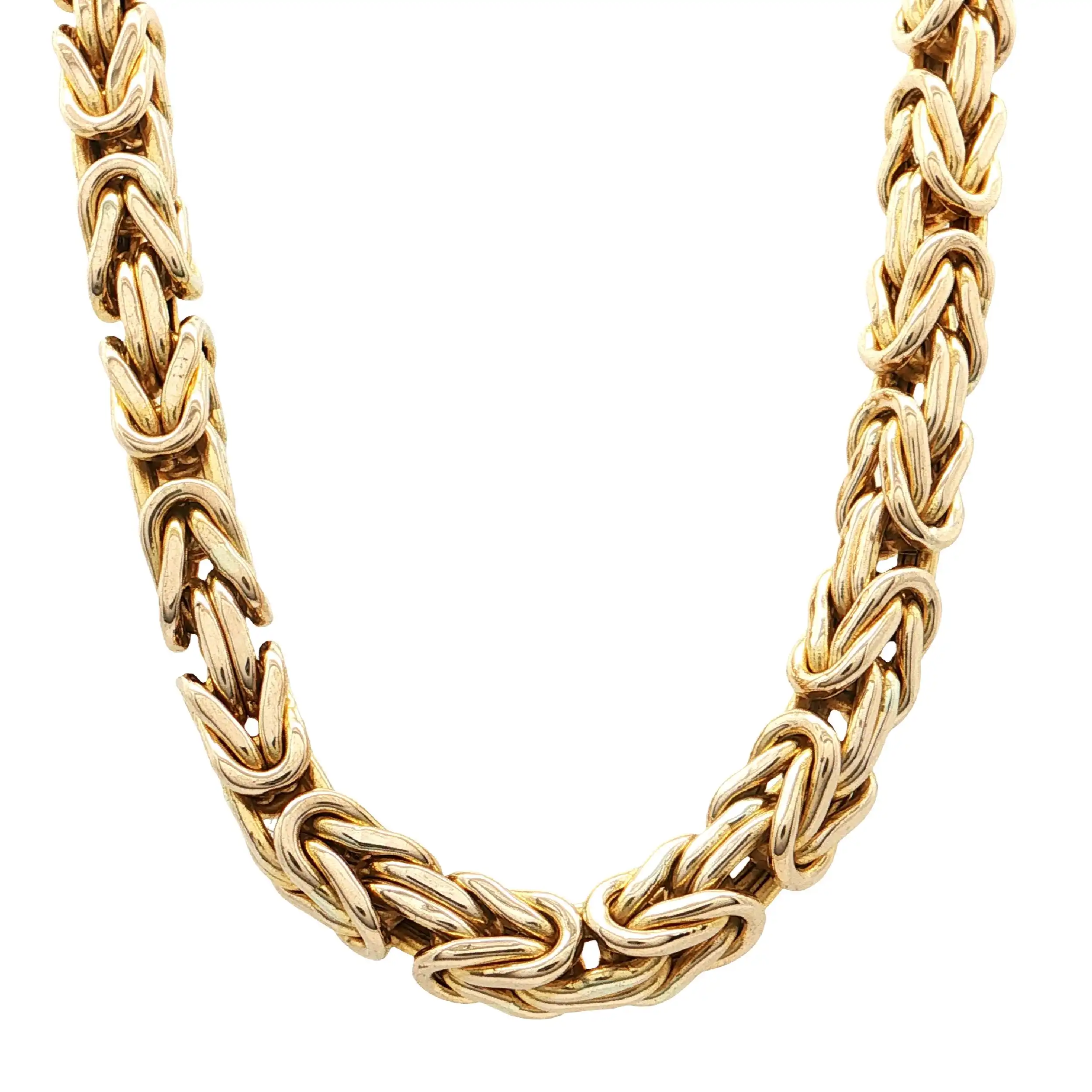 Königskette Gelbgold