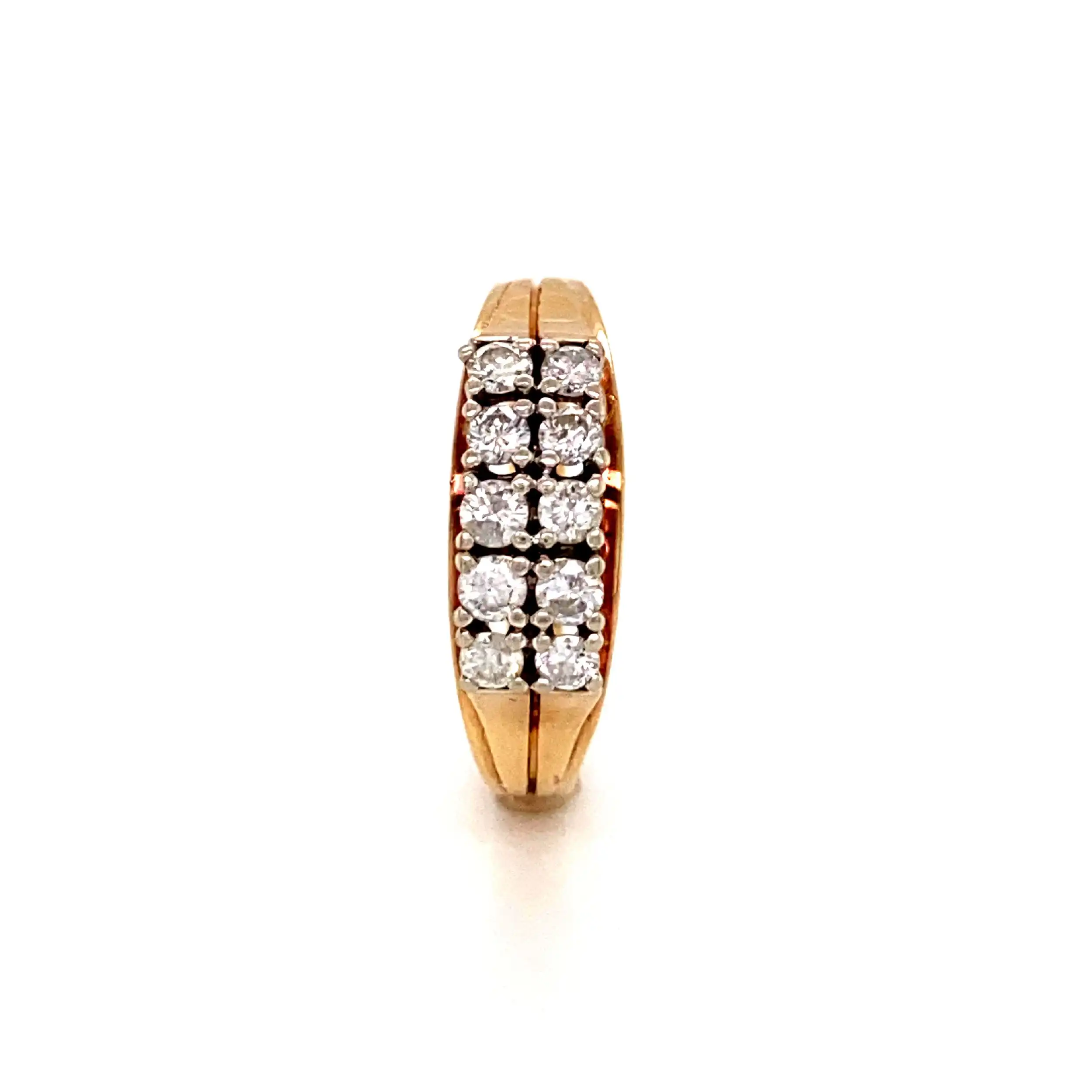Ring Bicolor mit Brillanten Ring Bicolor mit Brillanten