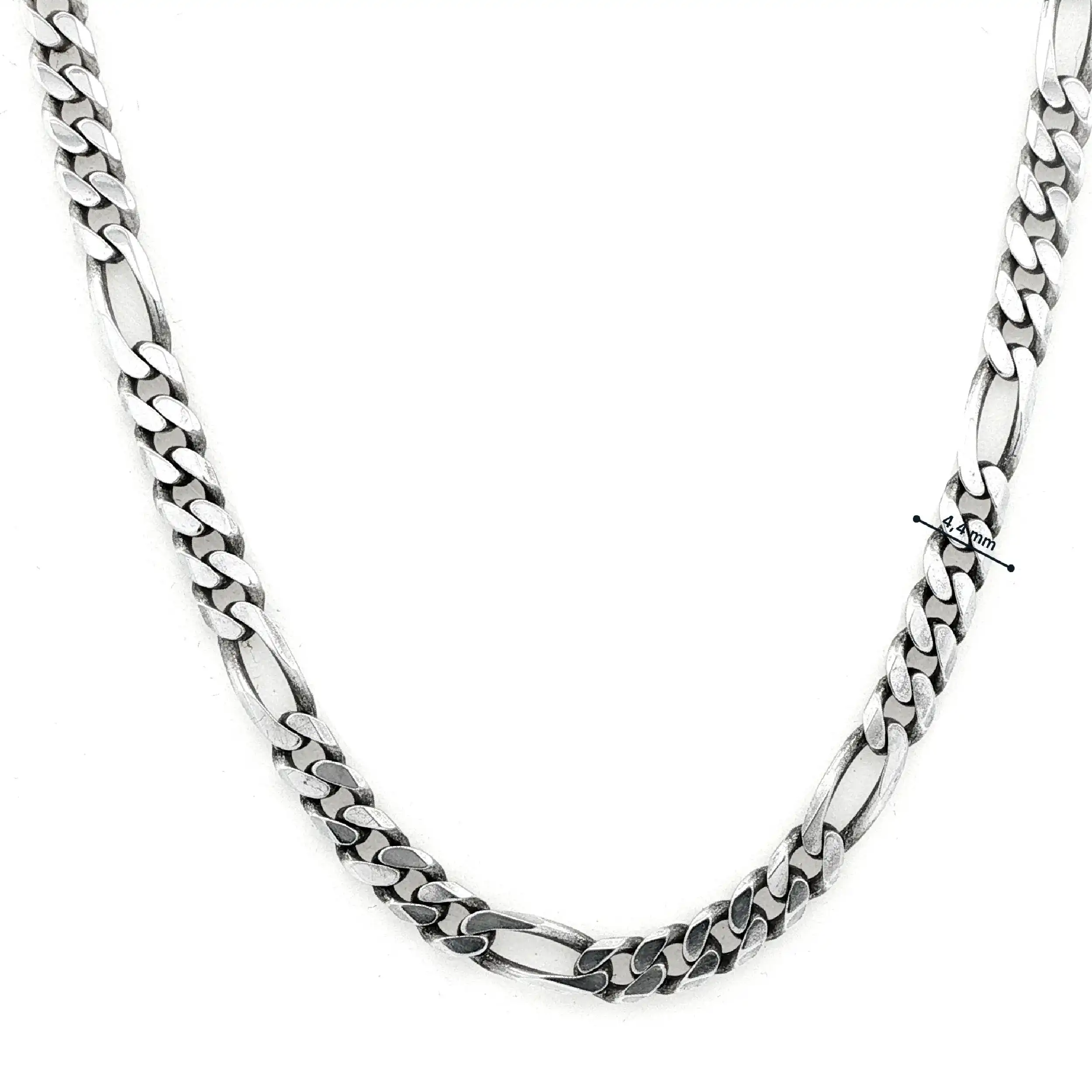 Figarokette Silber Figarokette Silber