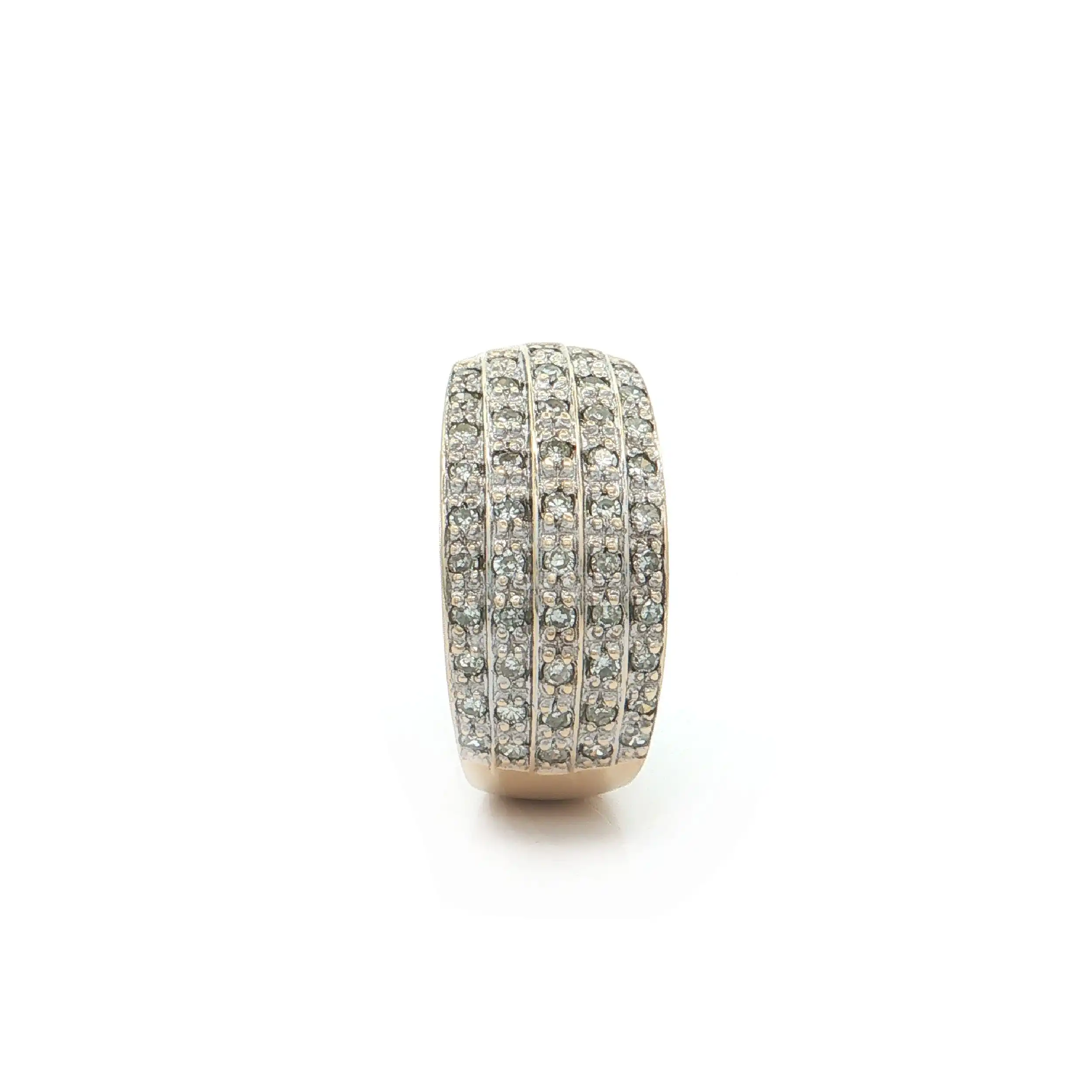 Ring Bicolor mit Diamanten