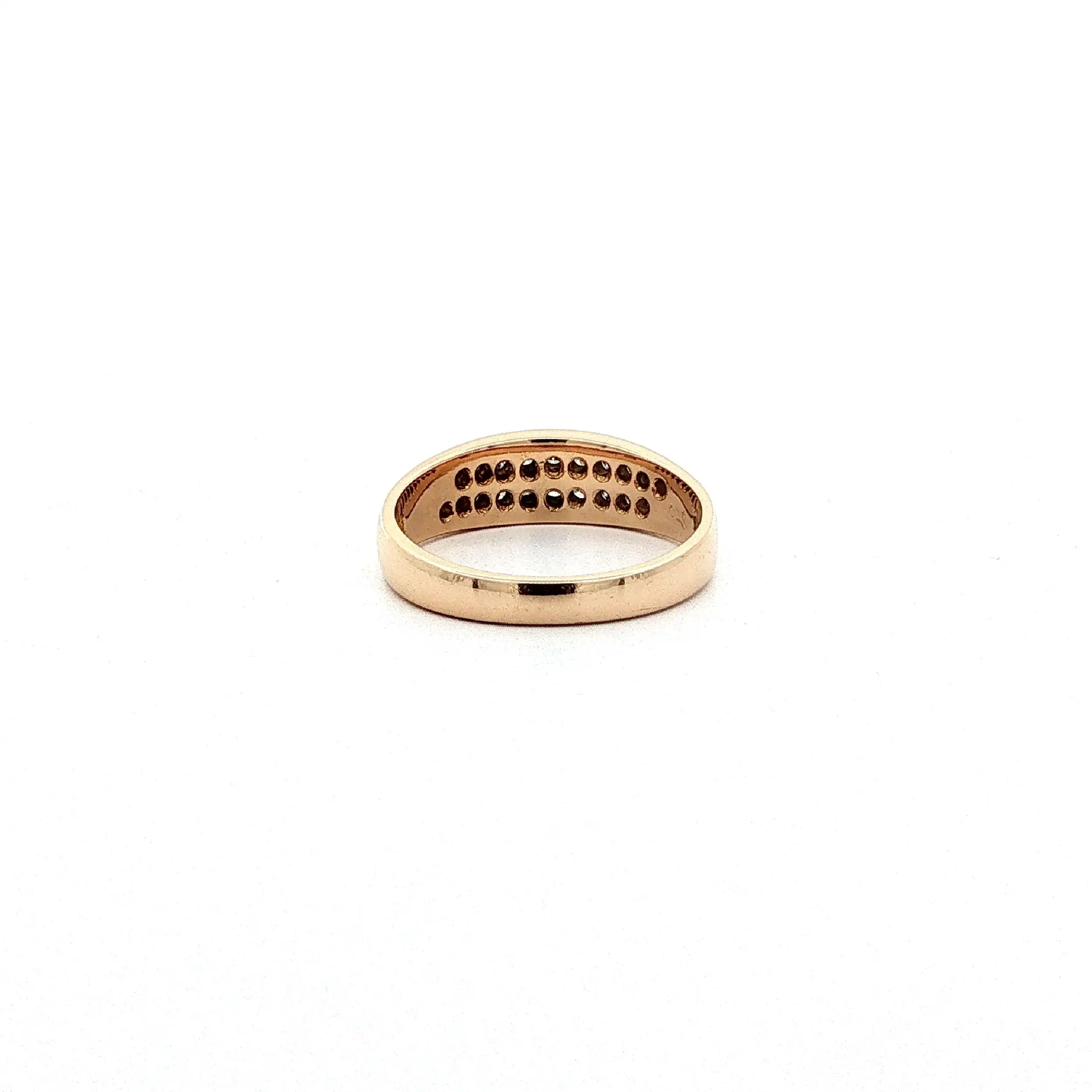 Ring Roségold mit Brillanten