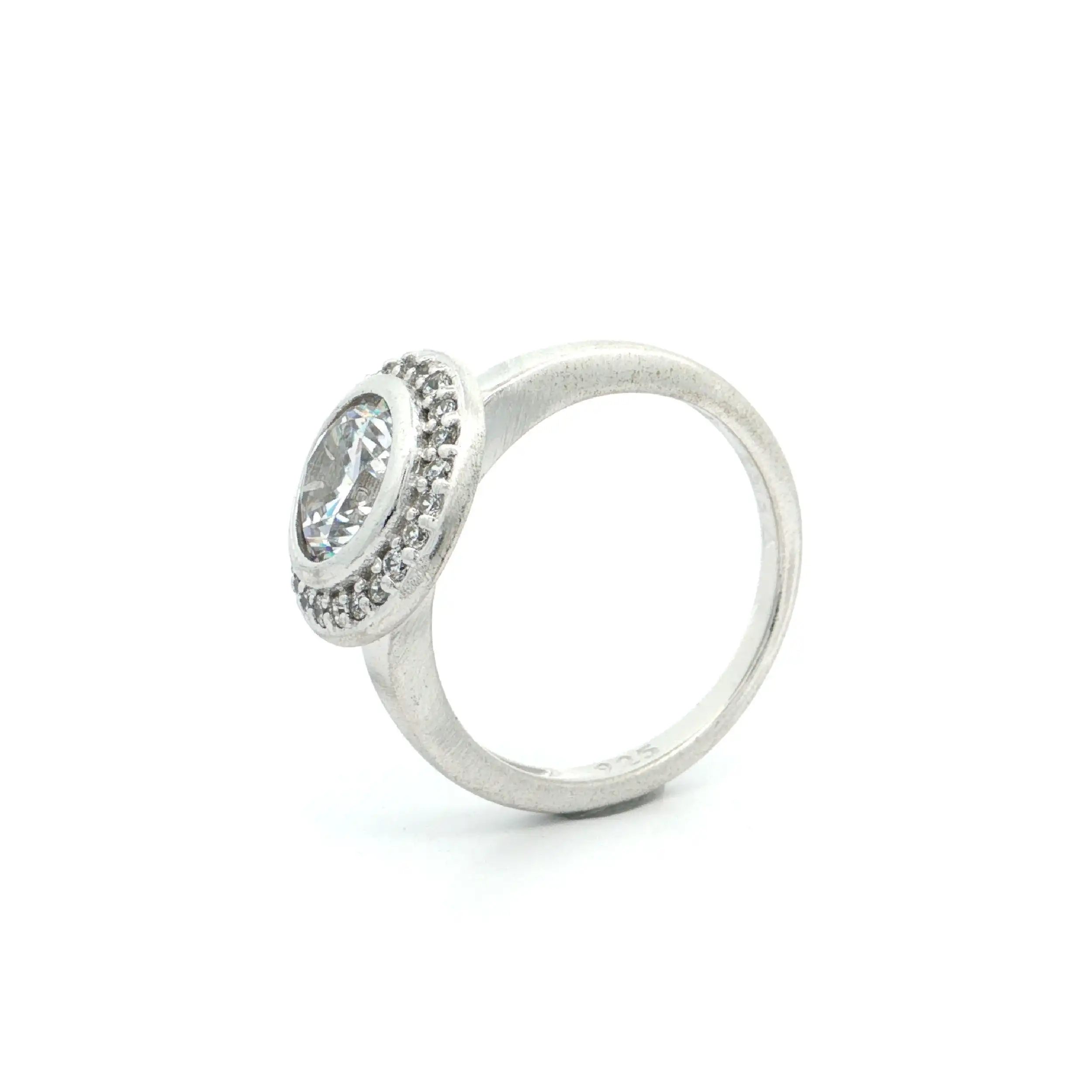 Silberring mit Zirkonia
