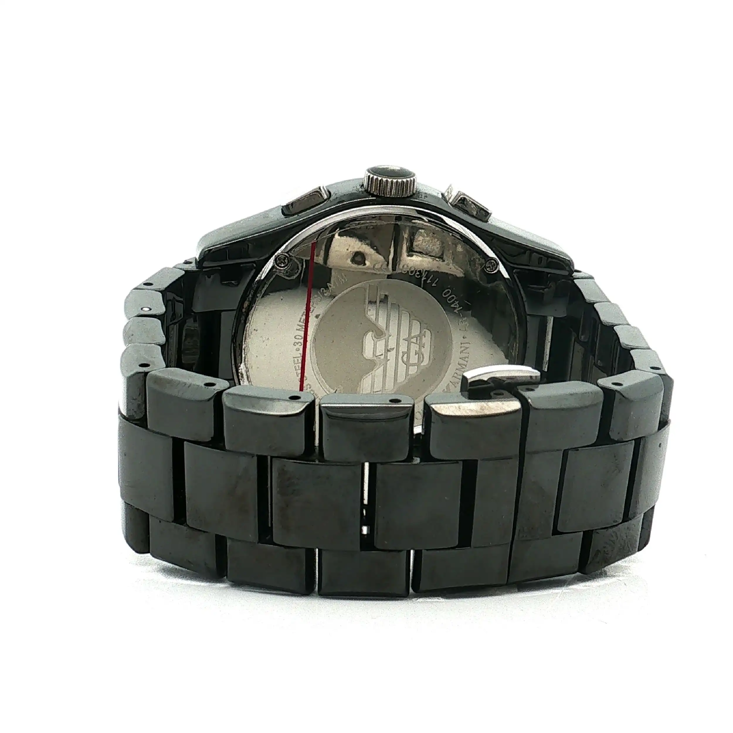 Herrenuhr Armani Ceramica mit Ersatzelementen