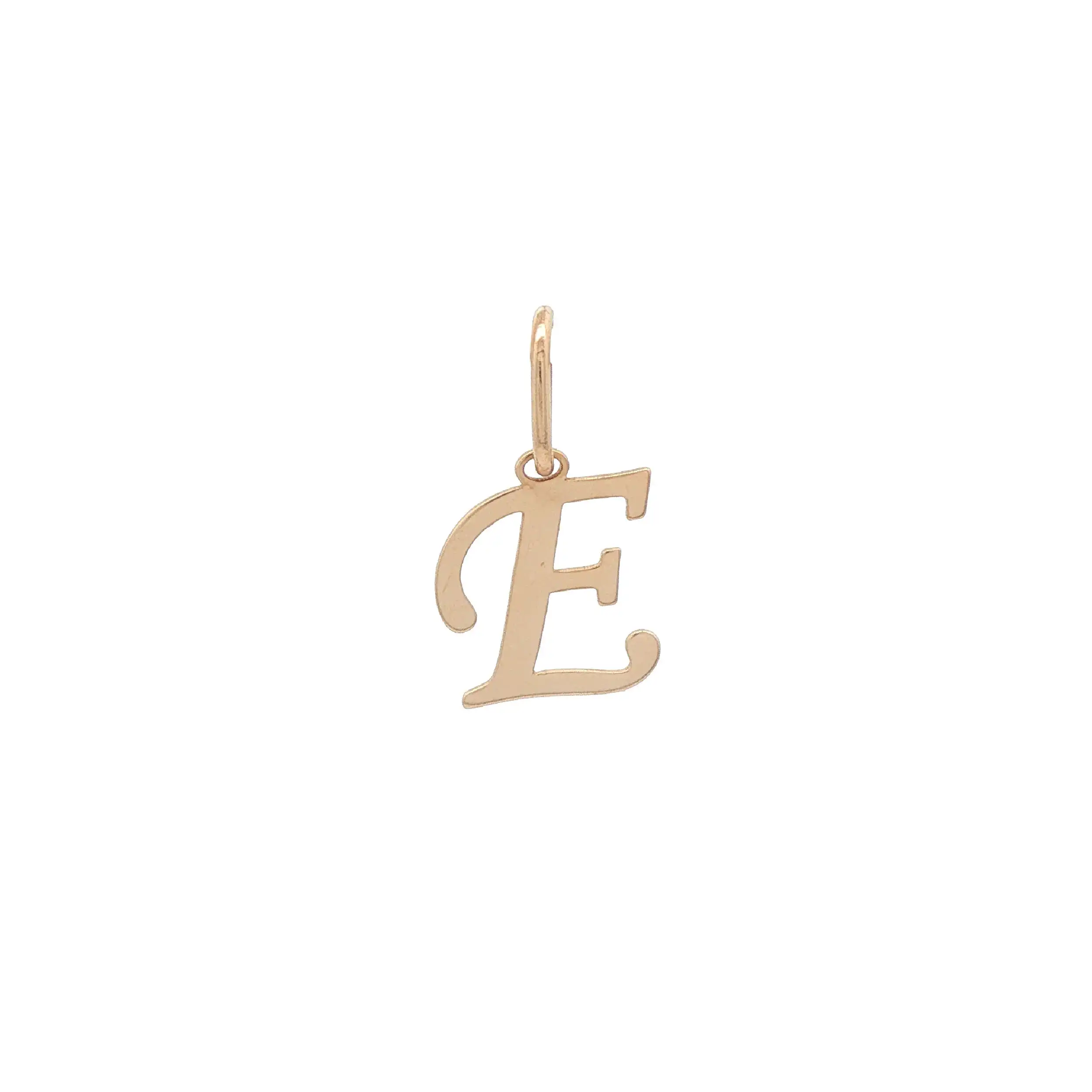 Anhänger Gelbgold "E" Anhänger Gelbgold "E"