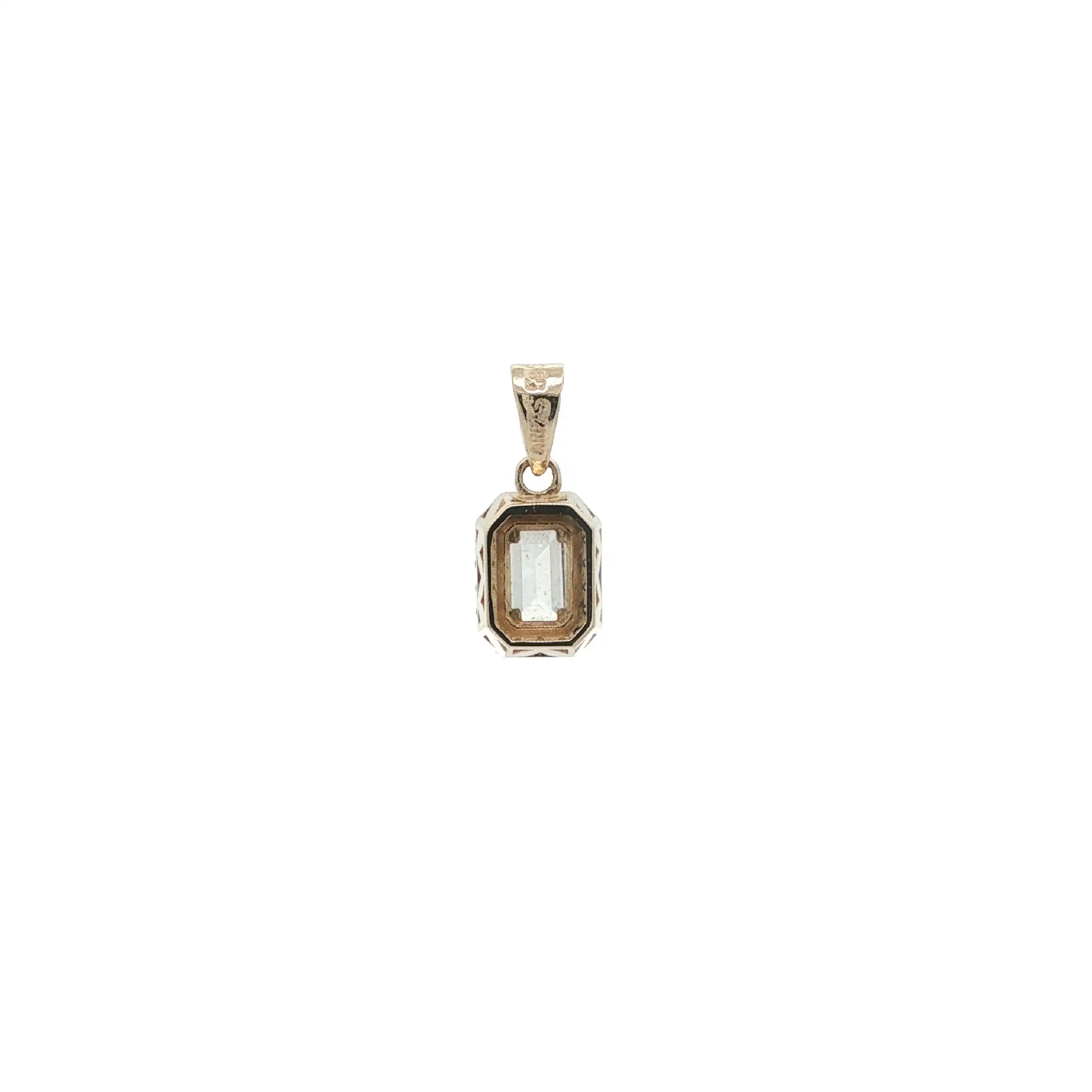 Anhänger Gelbgold mit Zirkonia Anhänger Gelbgold mit Zirkonia