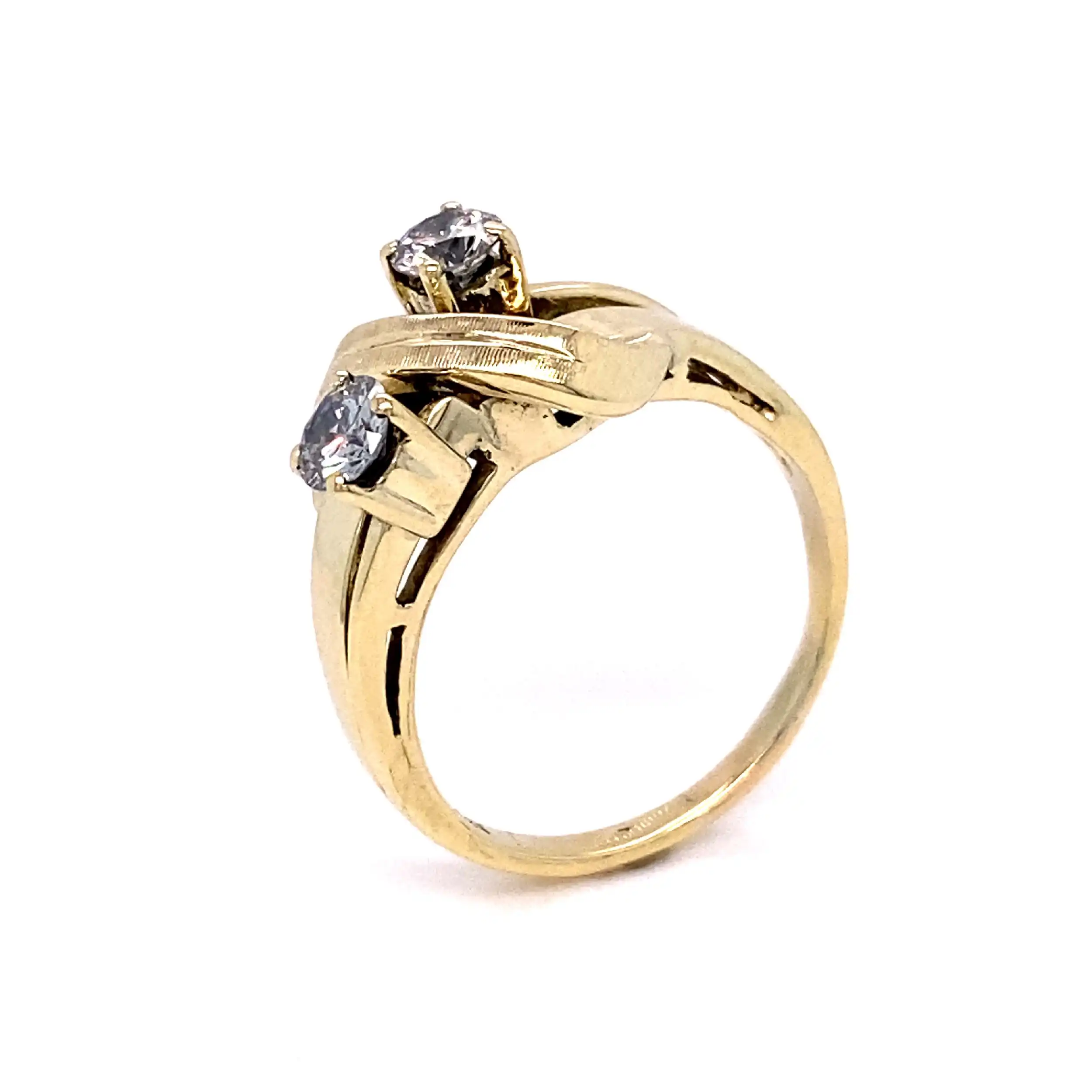 Ring Gelbgold mit Brillanten Ring Gelbgold mit Brillanten