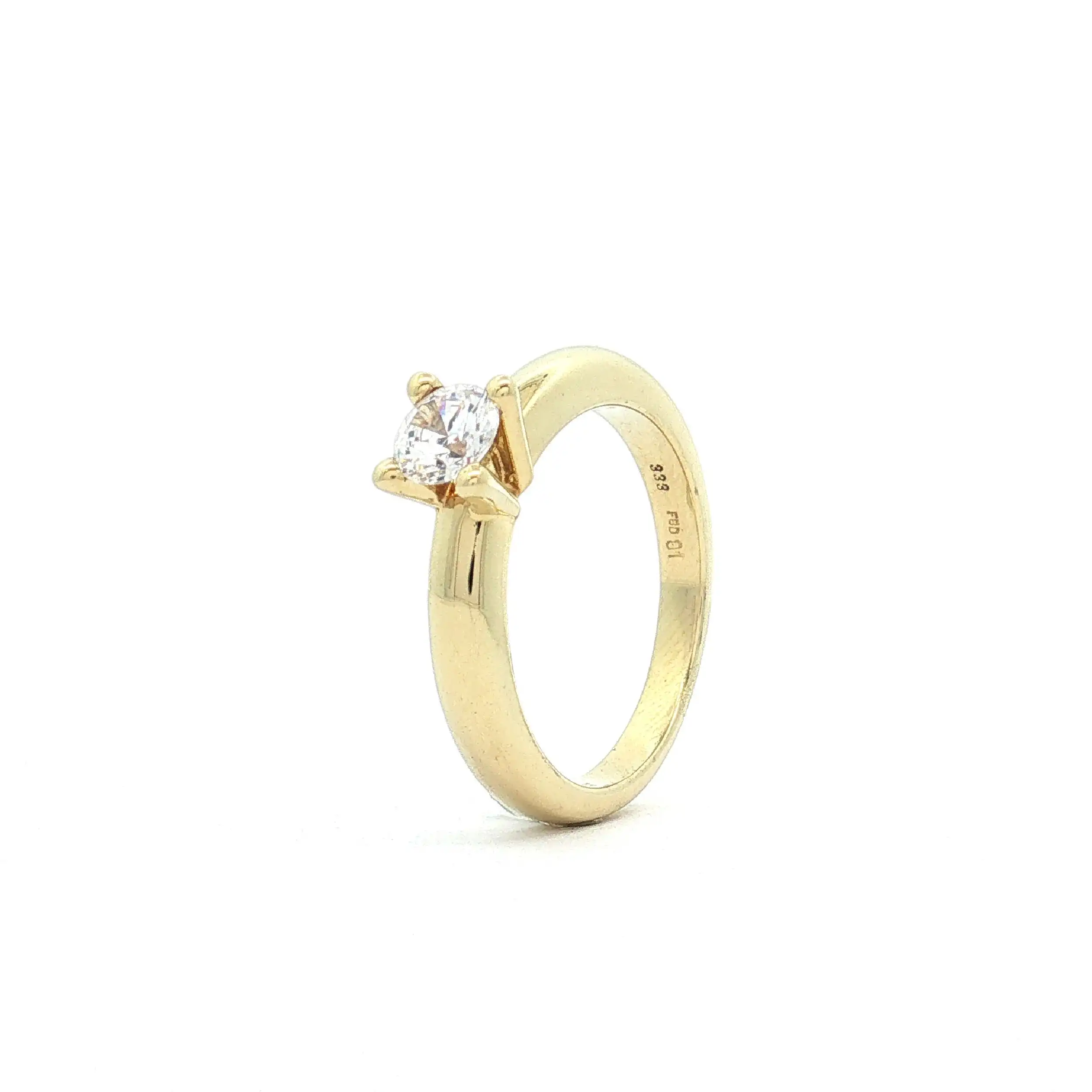 Ring Gelbgold mit Zirkonia