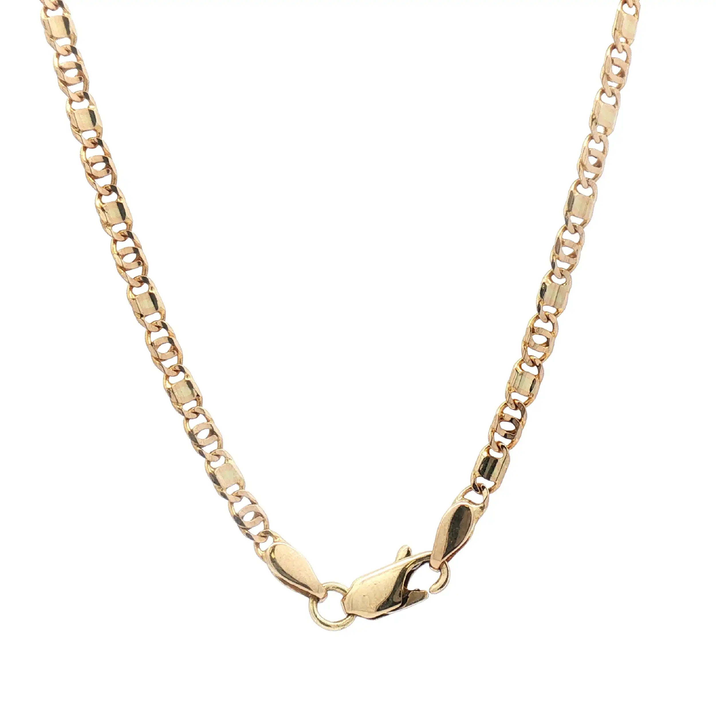 Eingesteckte Panzerkette Gelbgold Eingesteckte Panzerkette Gelbgold