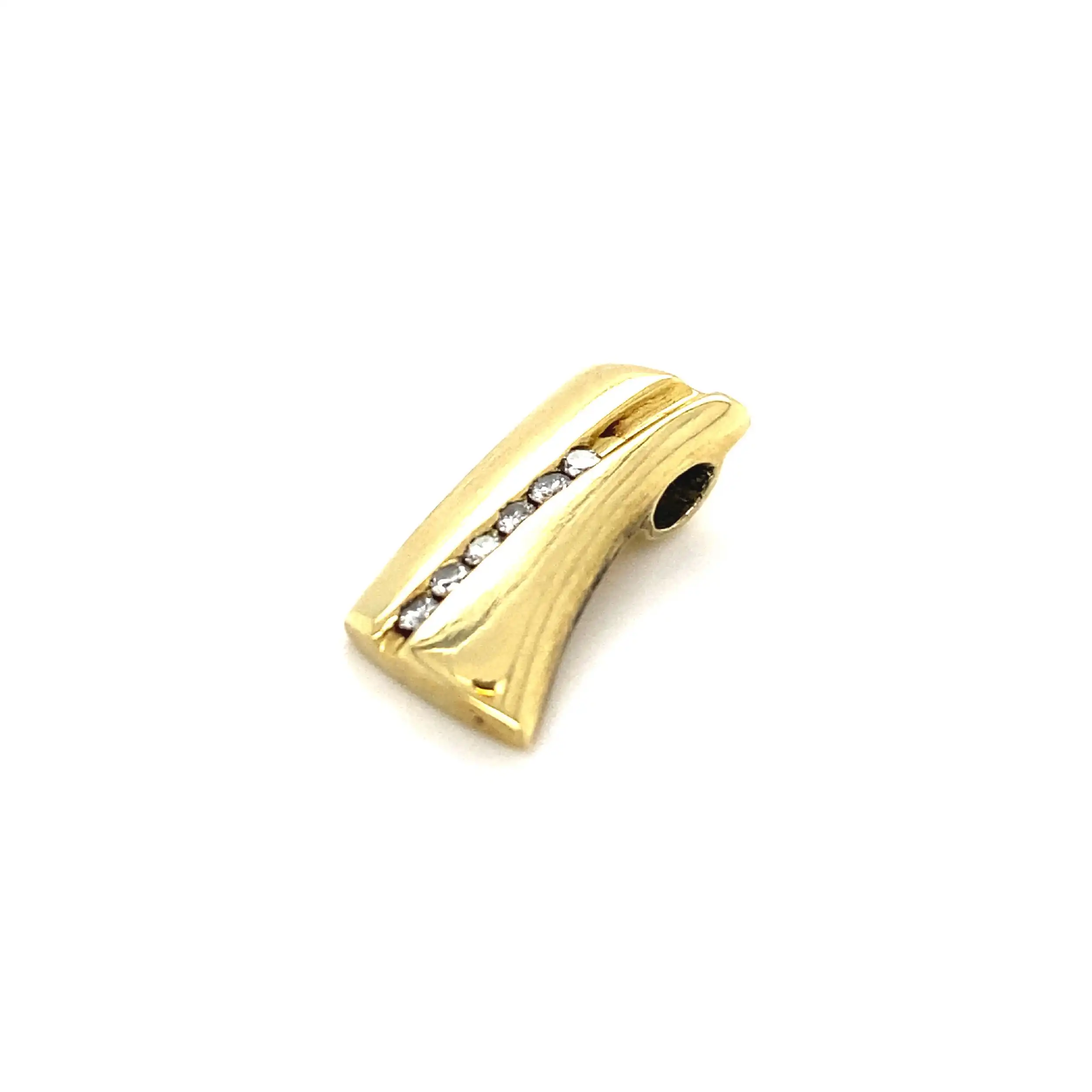 Anhänger Gelbgold mit Brillanten Anhänger Gelbgold mit Brillanten