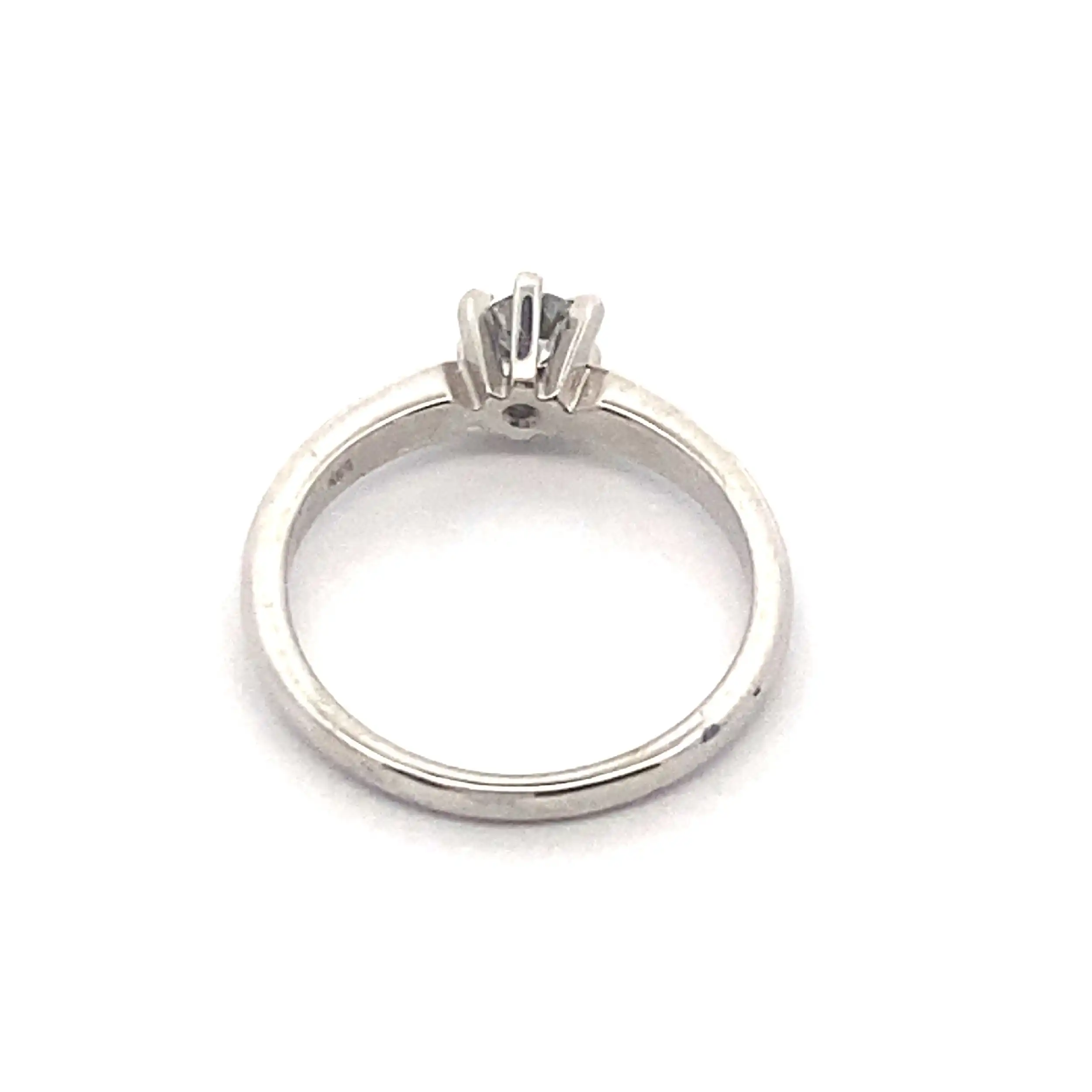 Solitärring Weißgold mit Brillant Solitärring Weißgold mit Brillant