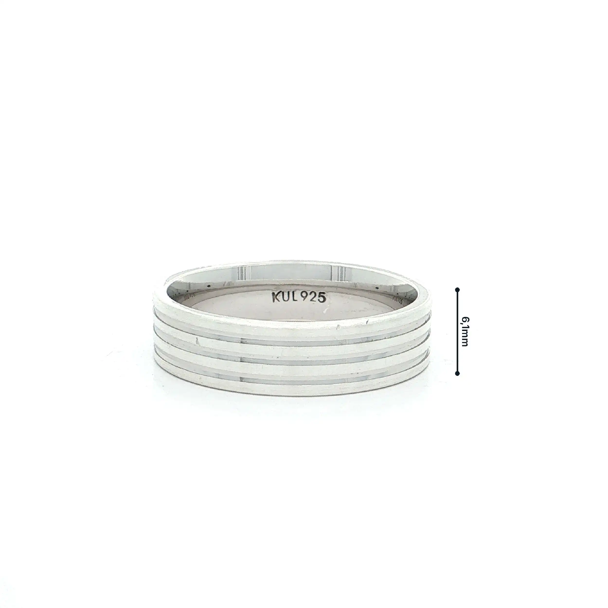 Ring Silber halbmattiert