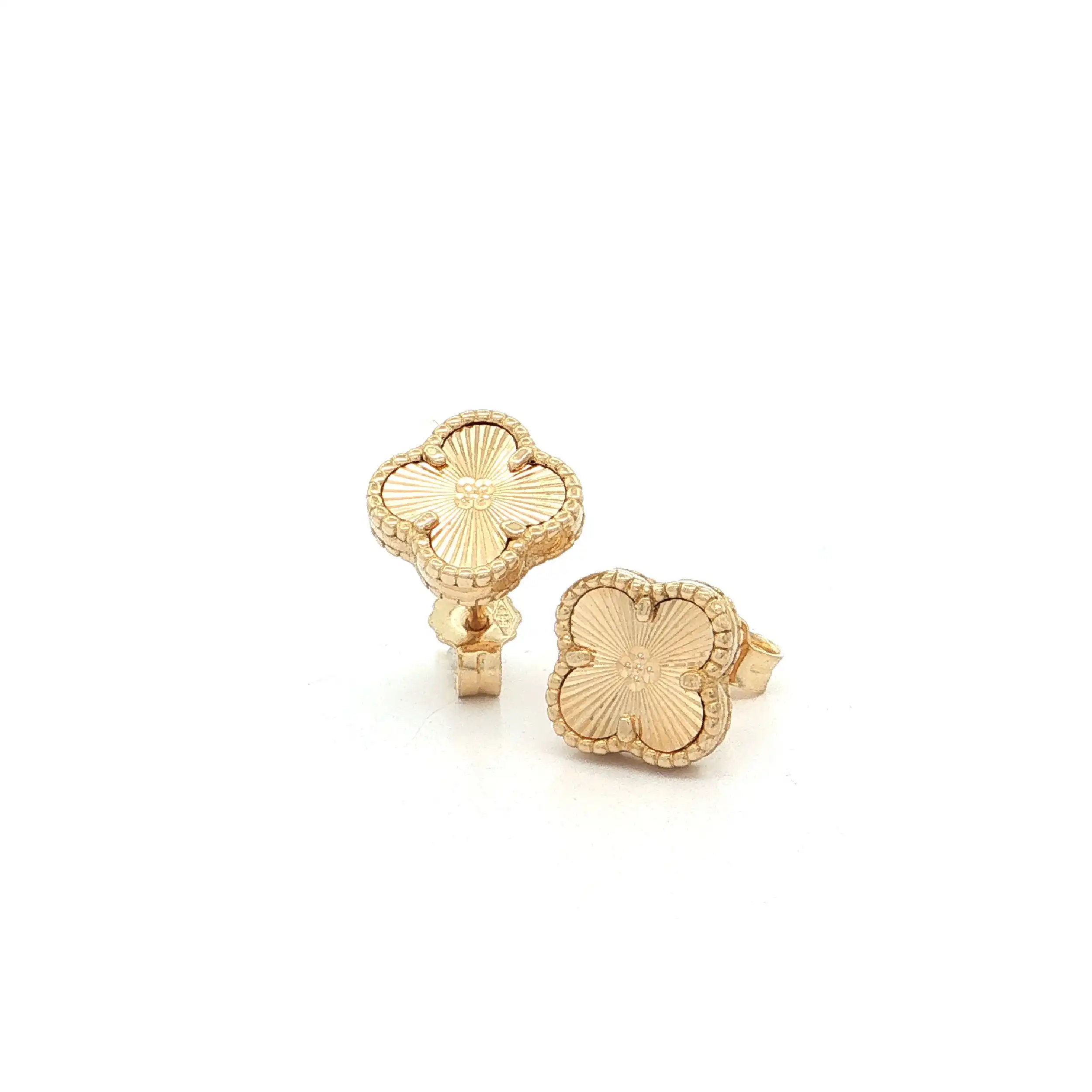 Ohrstecker Gelbgold "Blume"