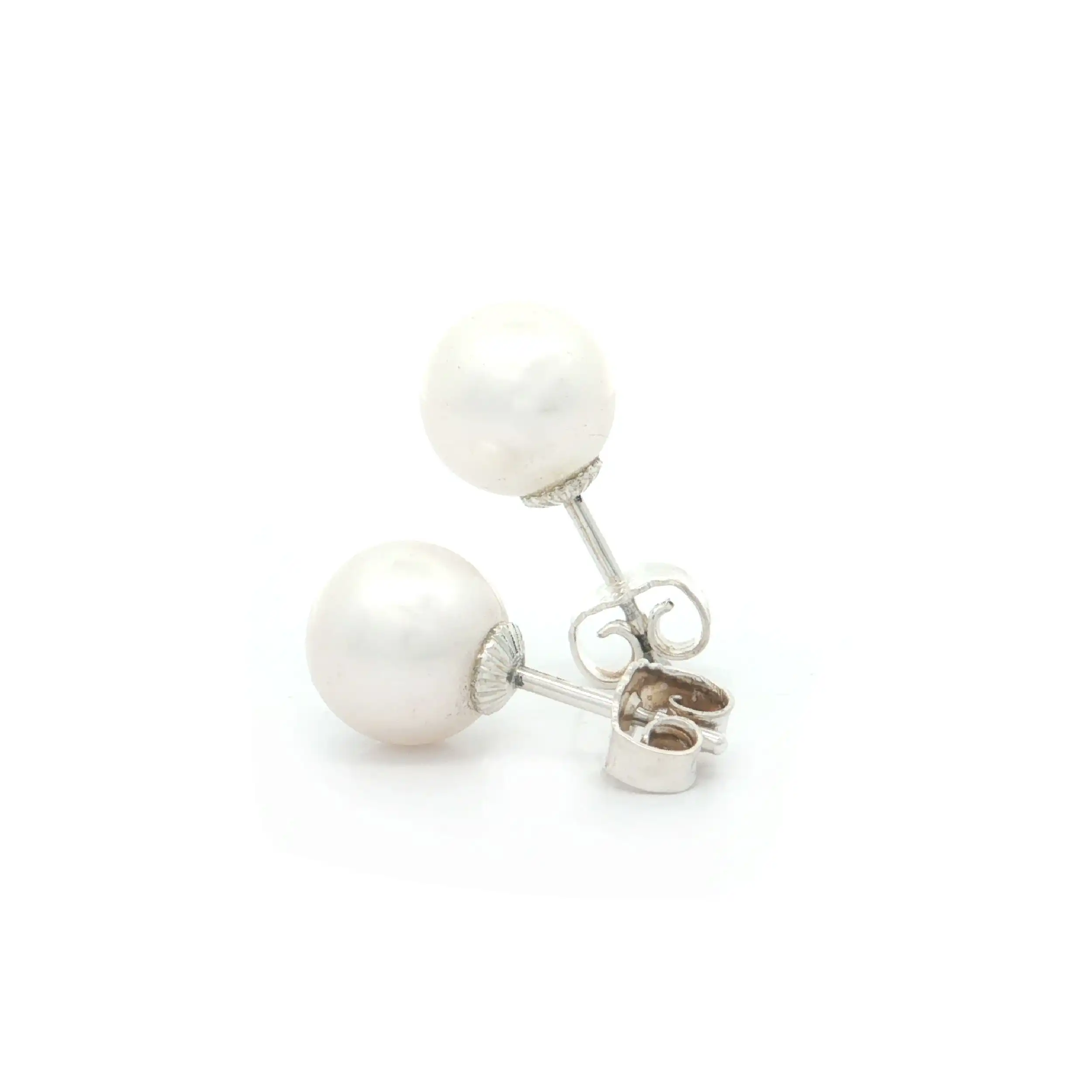 Ohrstecker Silber mit Perle Ohrstecker Silber mit Perle