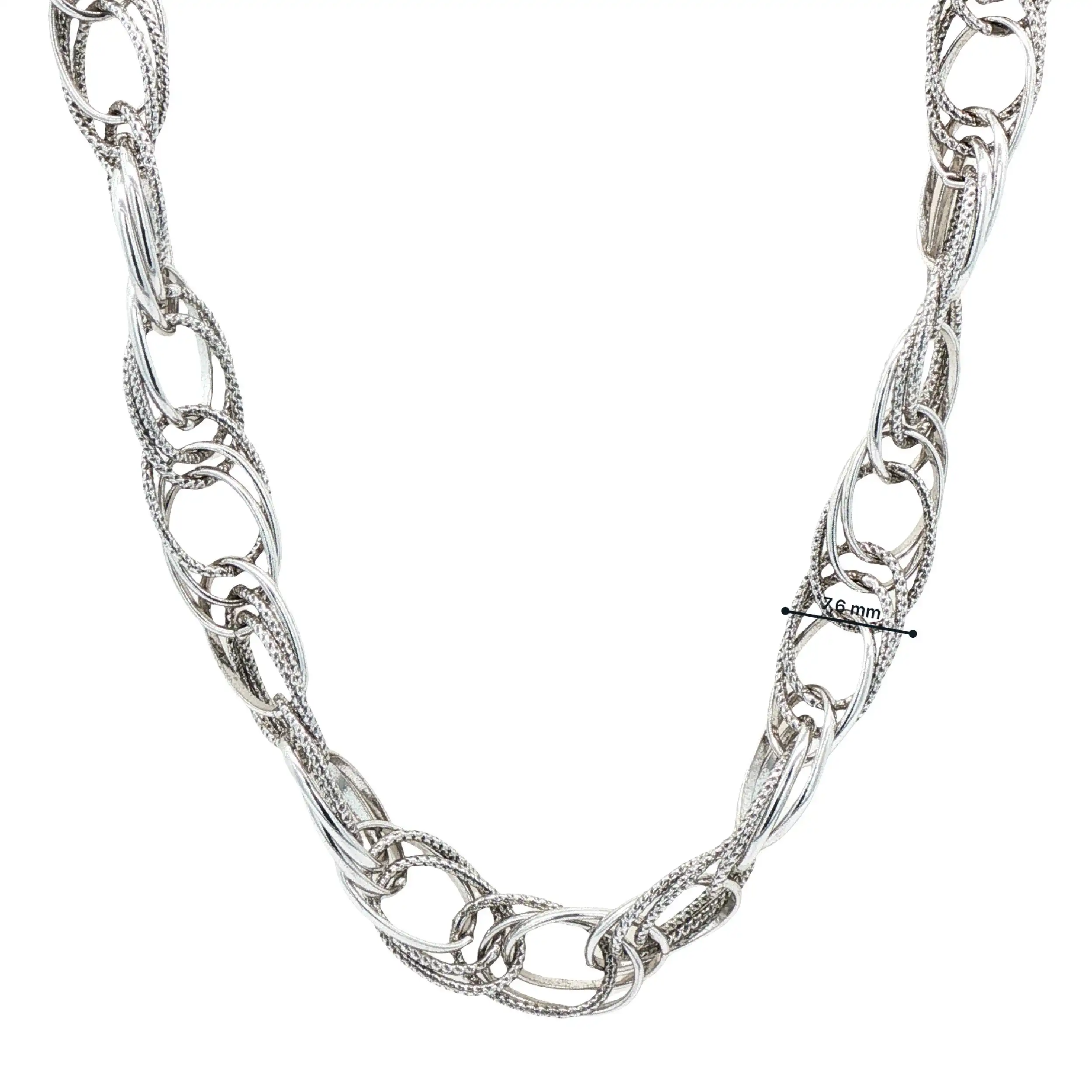 Gliedercollier Silber Gliedercollier Silber