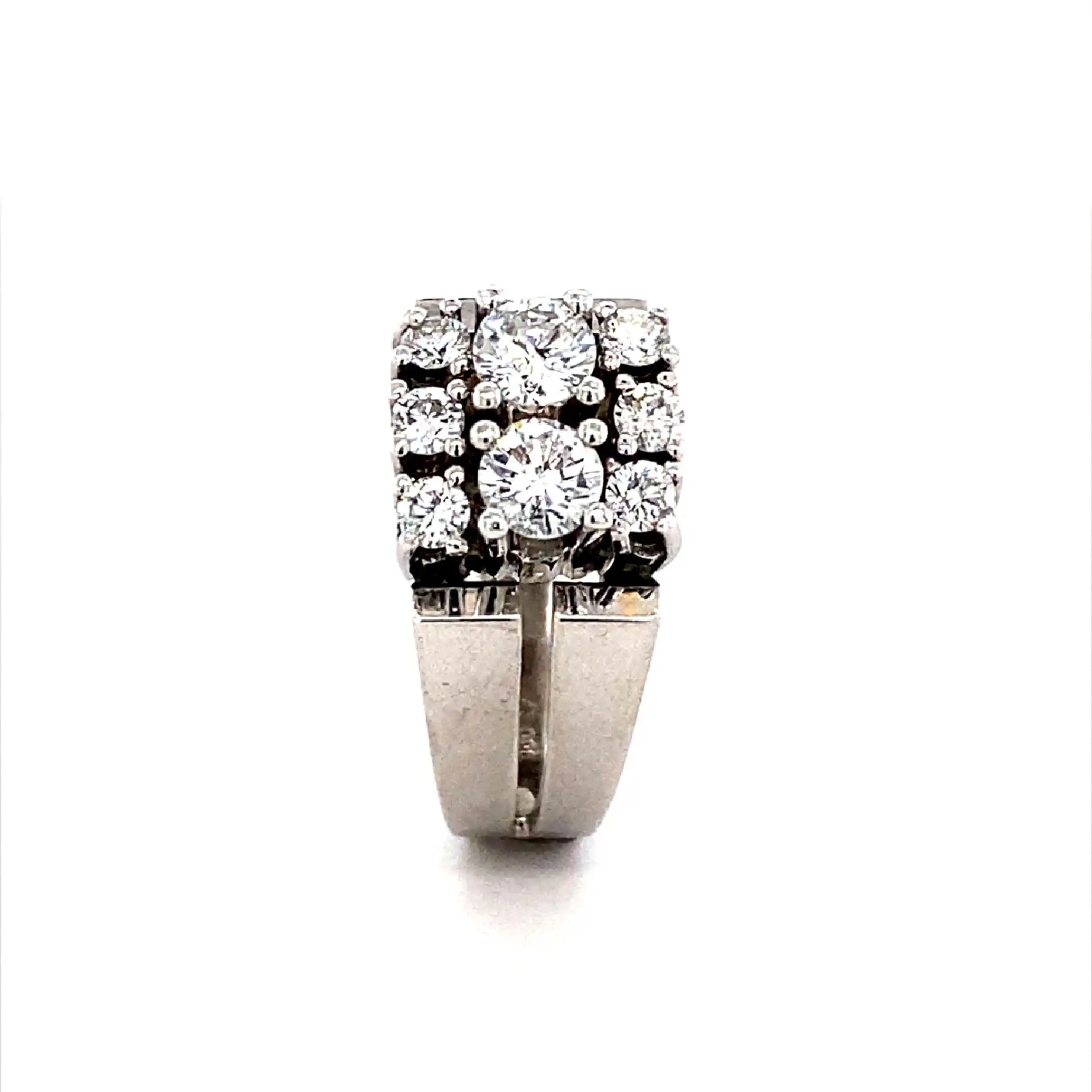 Ring Weißgold mit Brillanten Ring Weißgold mit Brillanten
