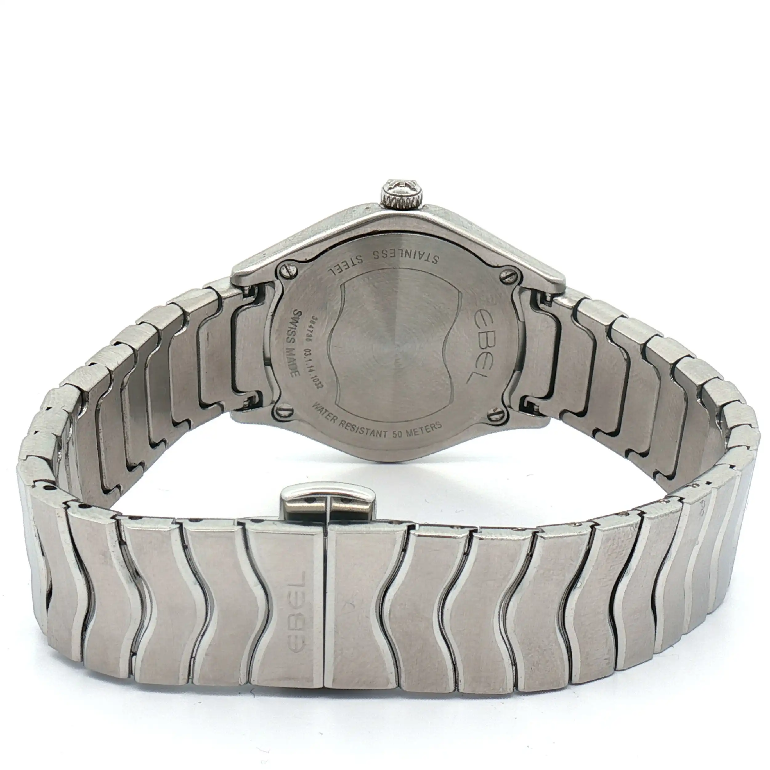 Damenuhr Ebel Perlmut mit Diamanten Indizes Damenuhr Ebel Perlmut mit Diamanten Indizes