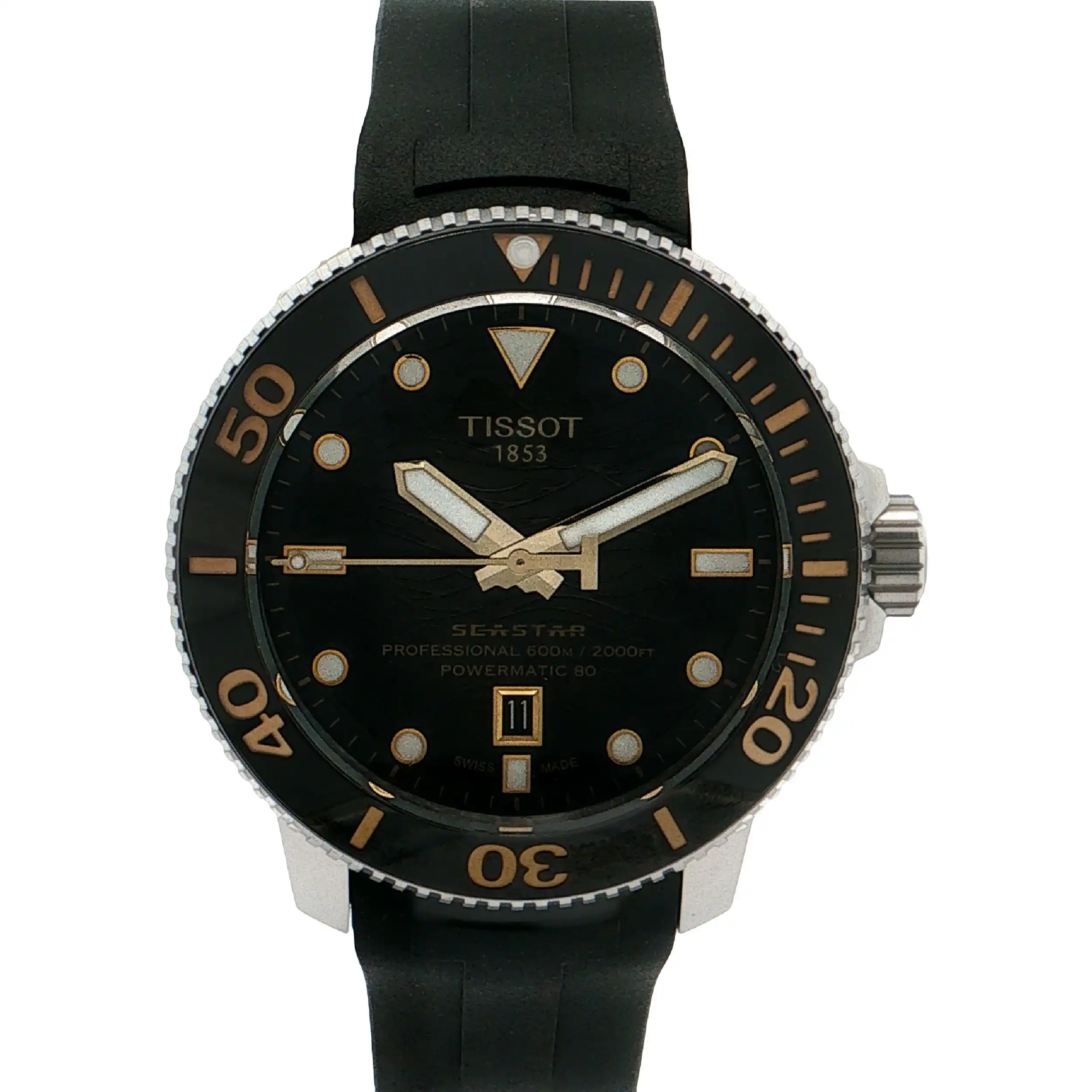 Herrenuhr Tissot SeaStar Powermatic 80 Ref.T120607 mit Box und Papieren Herrenuhr Tissot SeaStar Powermatic 80 Ref.T120607 mit Box und Papieren