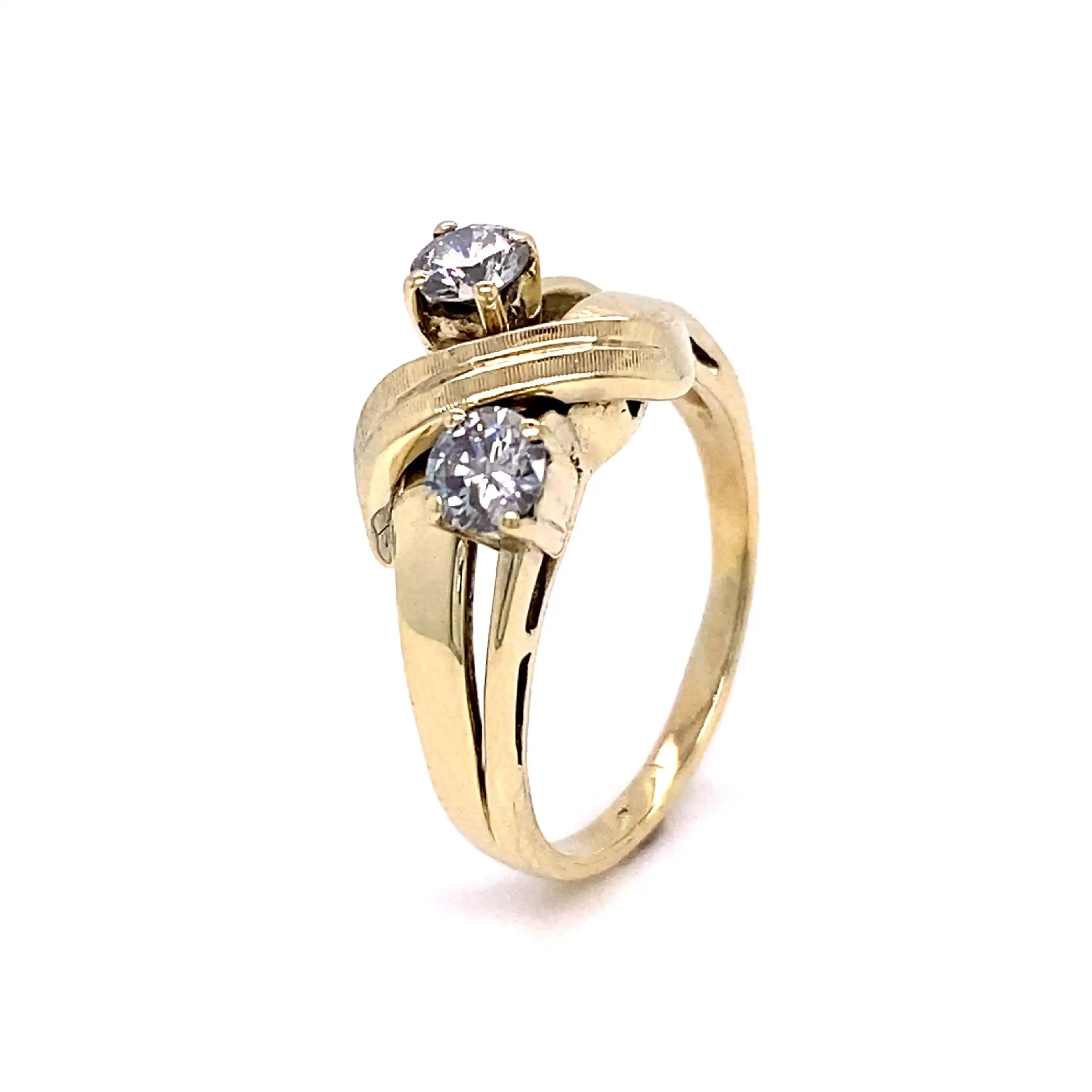Ring Gelbgold mit Brillanten Ring Gelbgold mit Brillanten