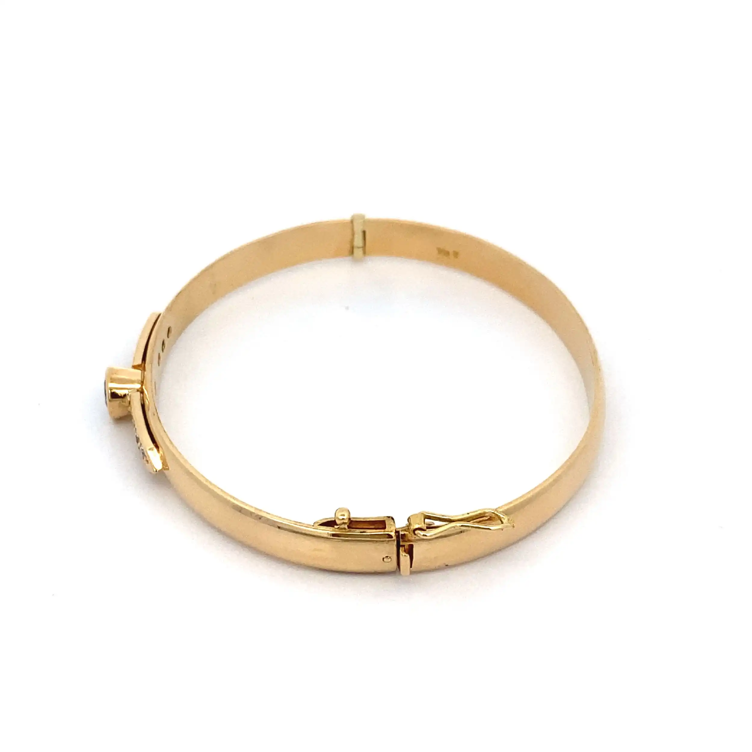 Armreif Gelbgold mit Brillanten Armreif Gelbgold mit Brillanten
