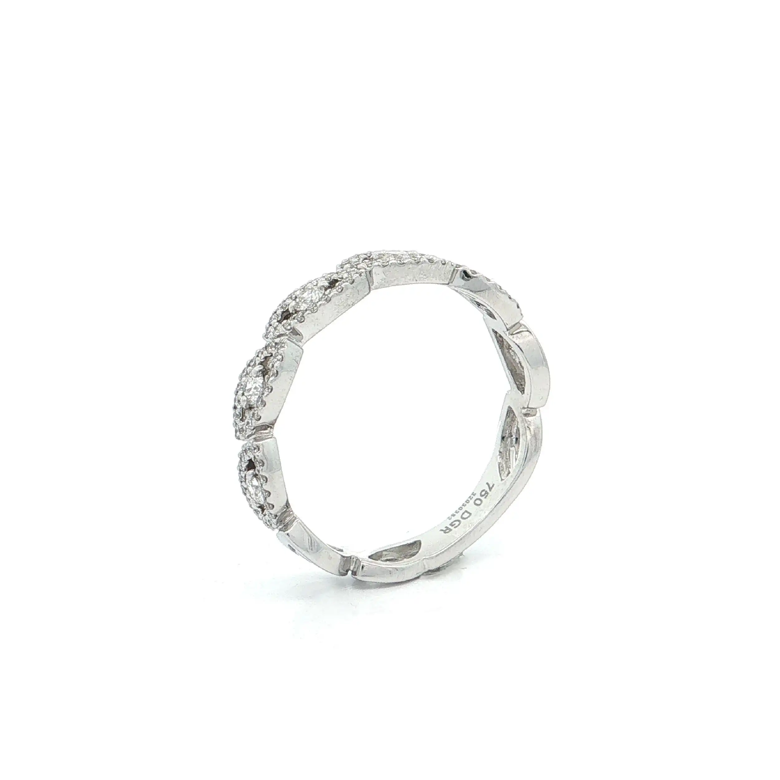 Ring Weißgold mit Brillanten Ring Weißgold mit Brillanten