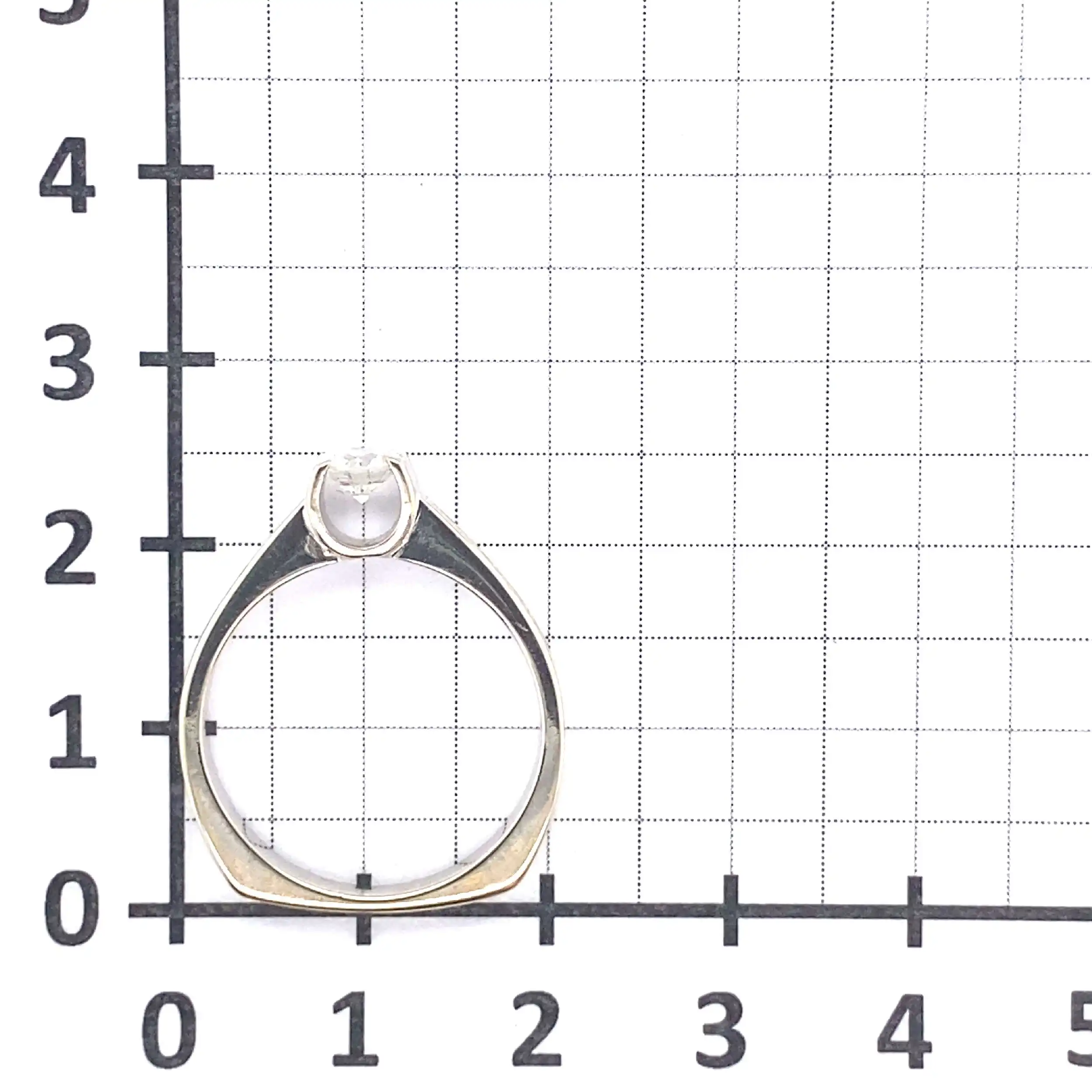 Ring Weißgold mit Brillant