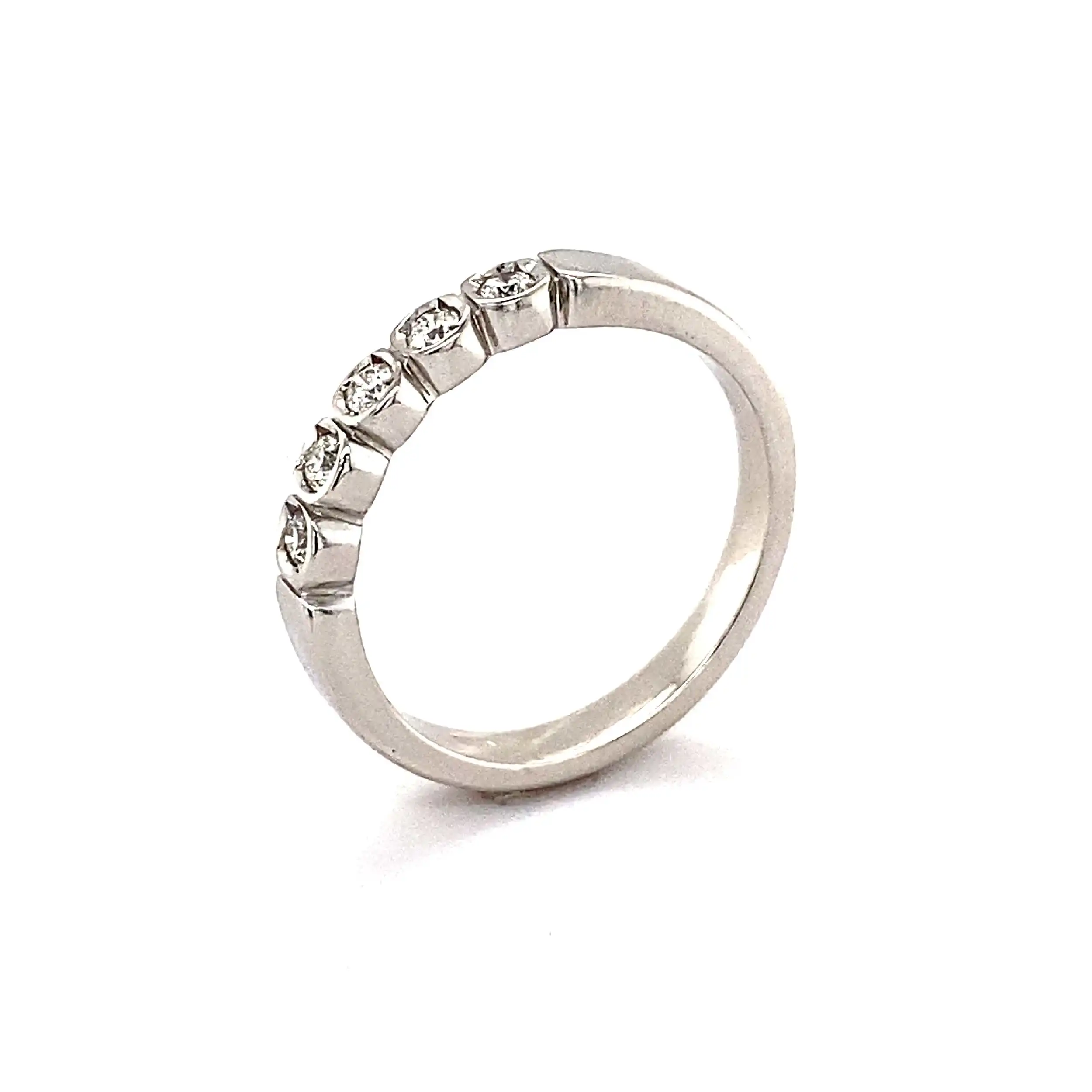 Ring Weißgold mit Brillanten by Christ Ring Weißgold mit Brillanten by Christ