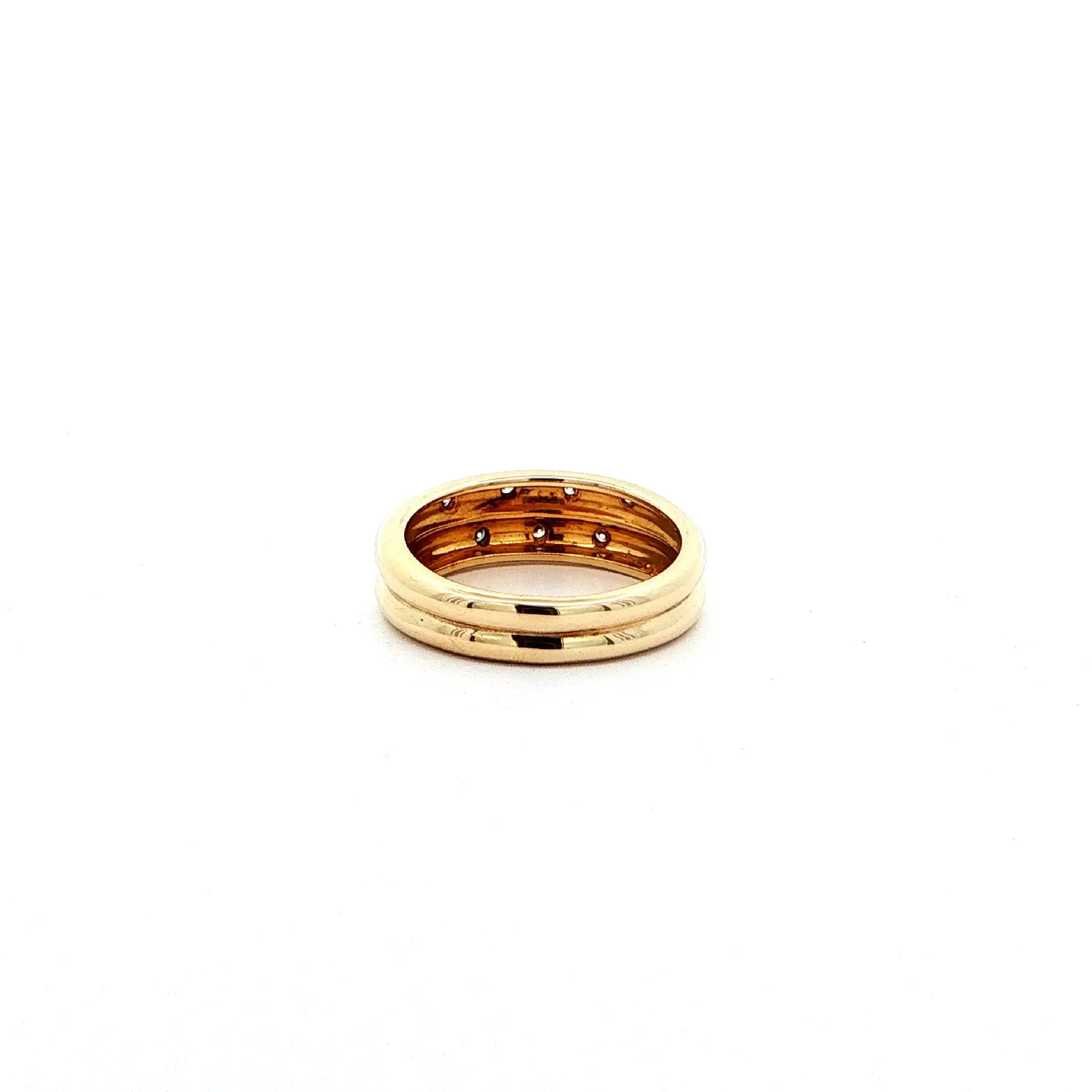 Ring Gelbgold mit Zirkonia Ring Gelbgold mit Zirkonia
