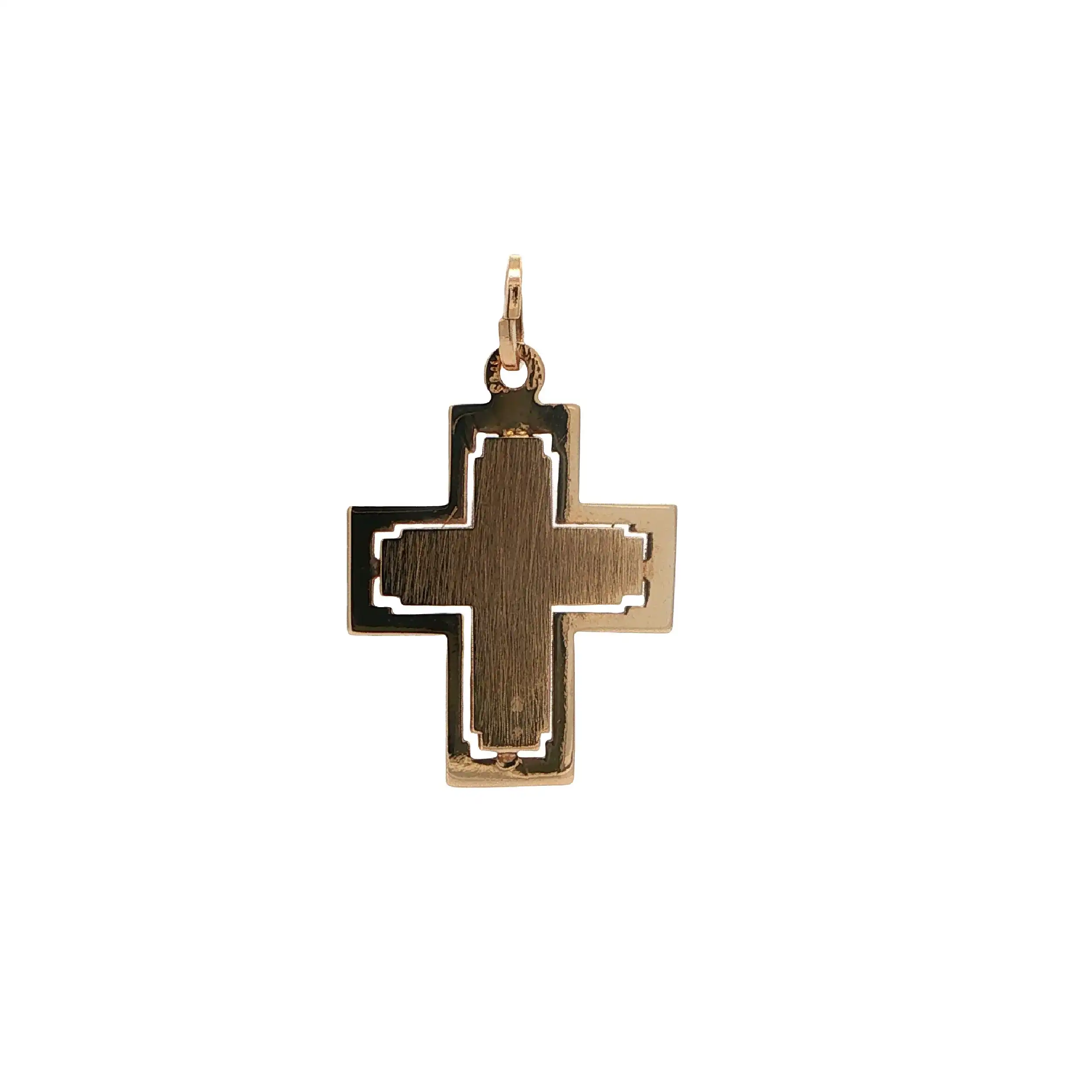 Anhänger Gelbgold Kreuz Anhänger Gelbgold Kreuz