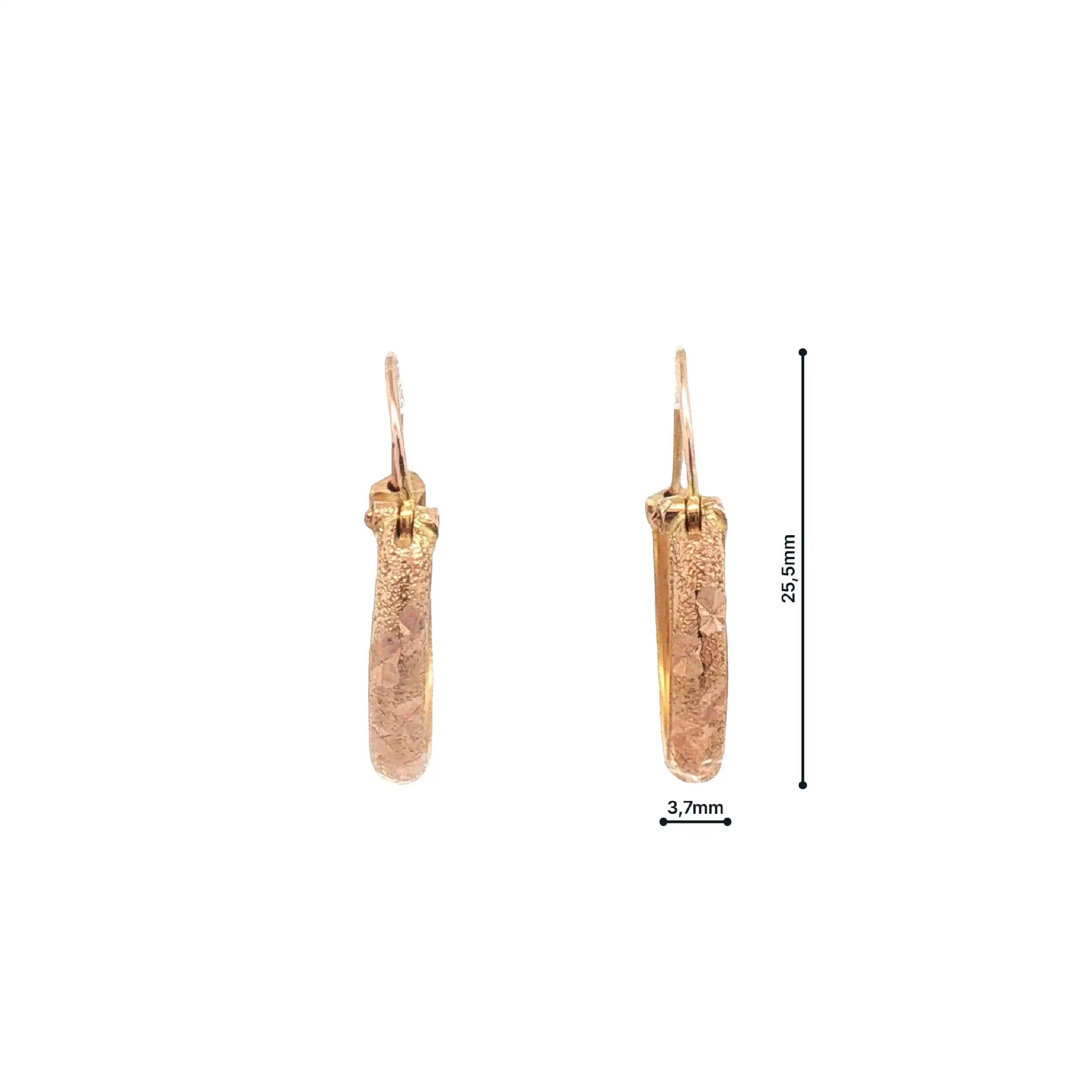 Creolen Gelbgold