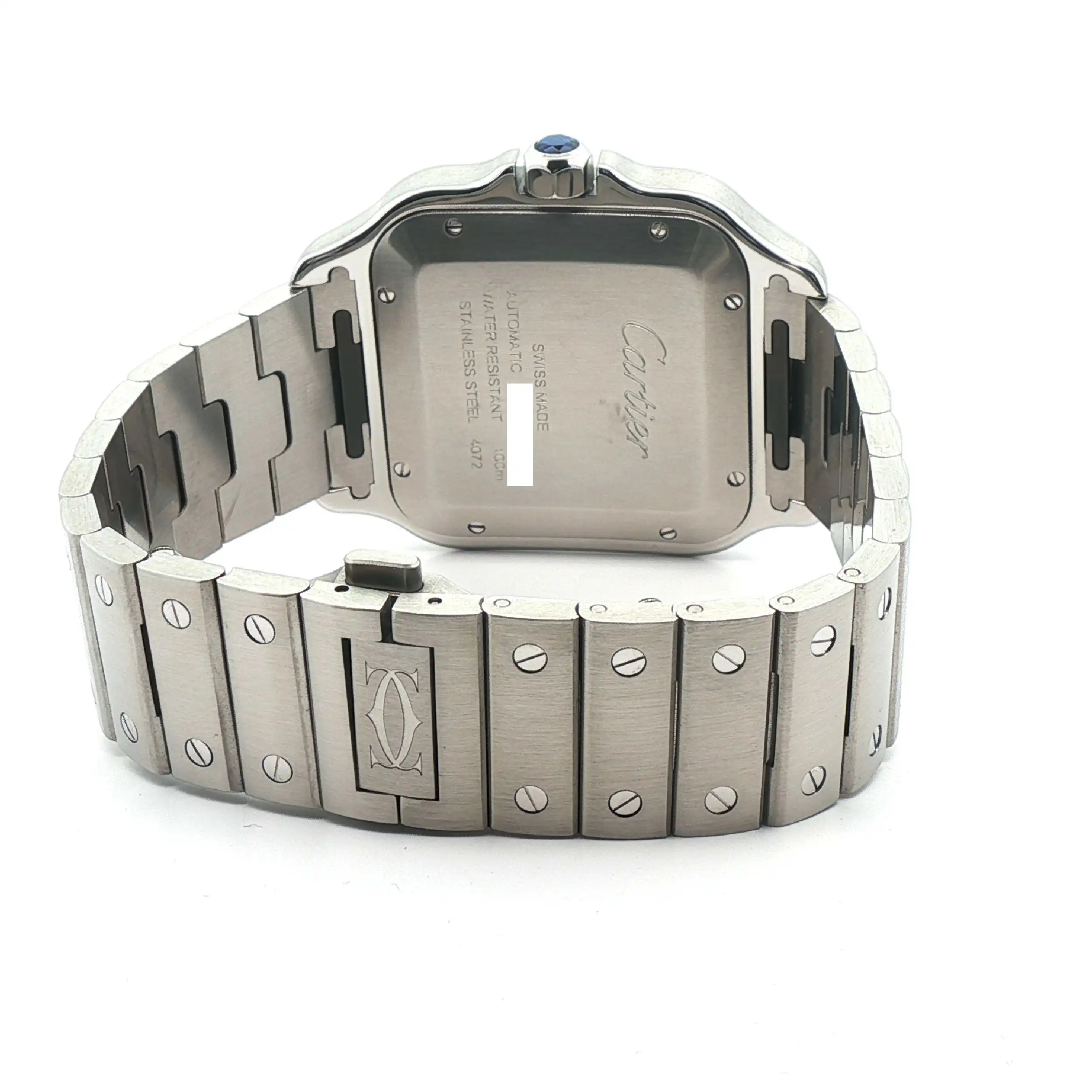 Herrenuhr Cartier Santos de Cartier Automatik im Fullset