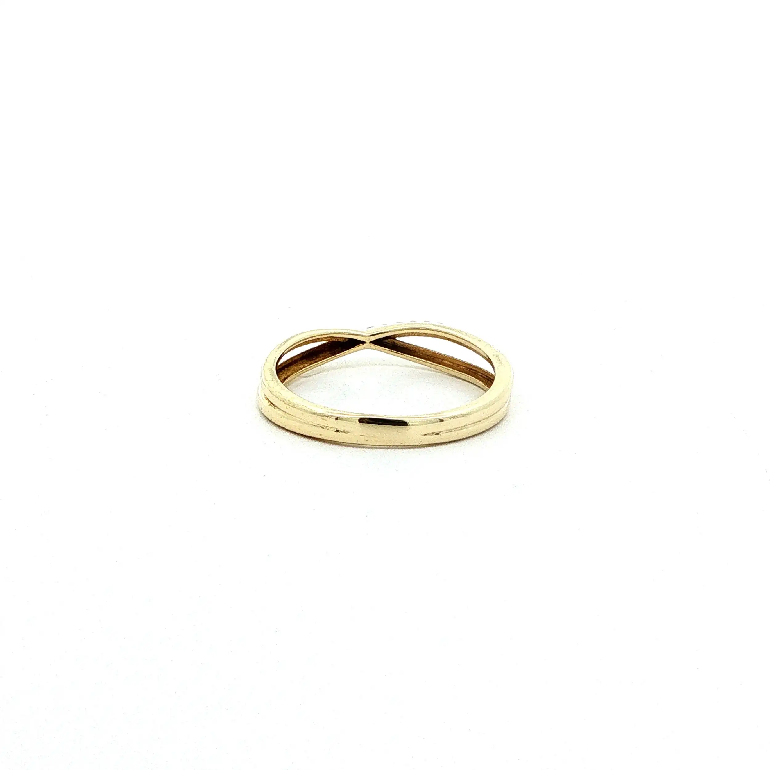 Ring Gelbgold mit Zirkonia