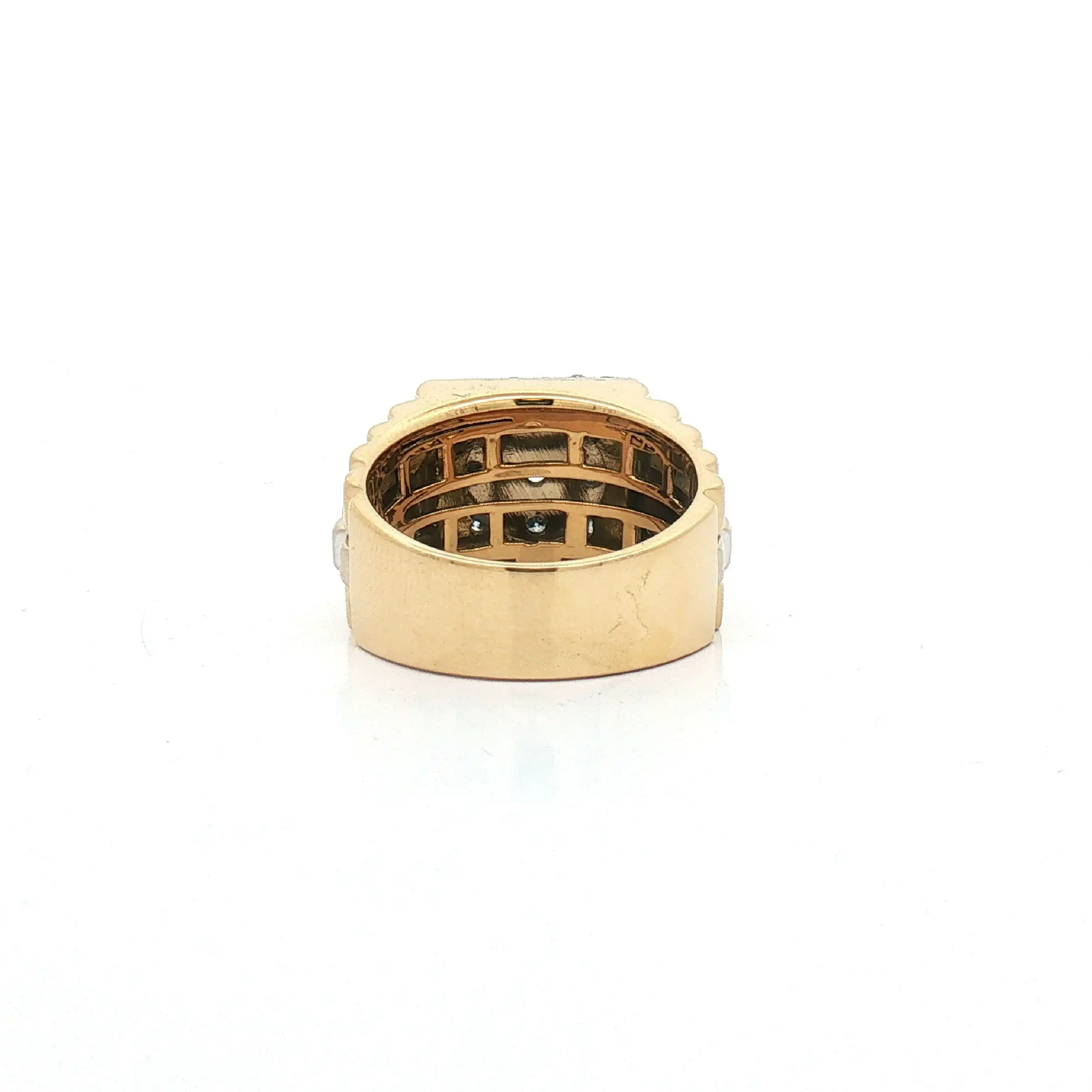 Ring Bicolor mit Brillanten Ring Bicolor mit Brillanten