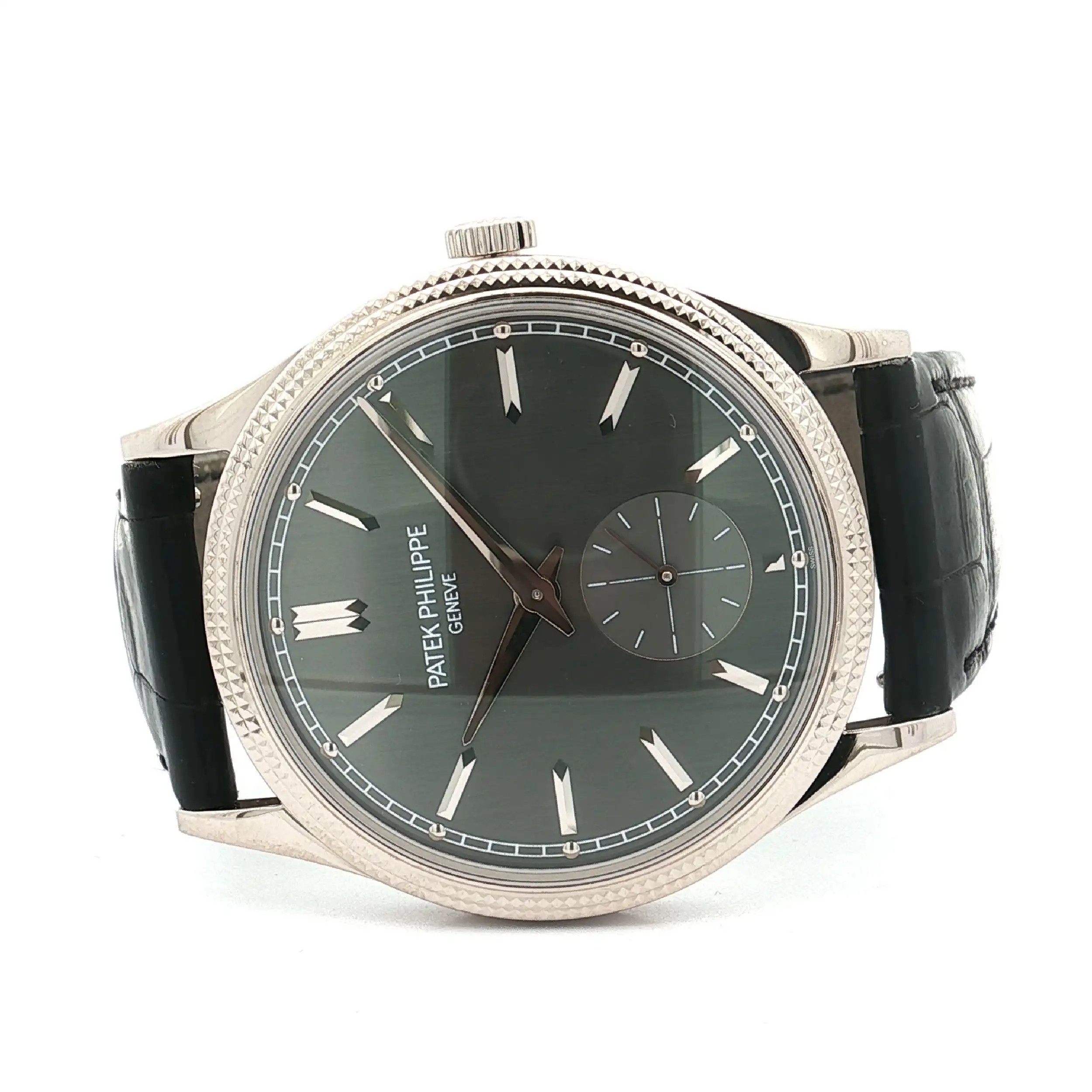 Herrenuhr Patek Philippe Calatrava 39mm Weißgold