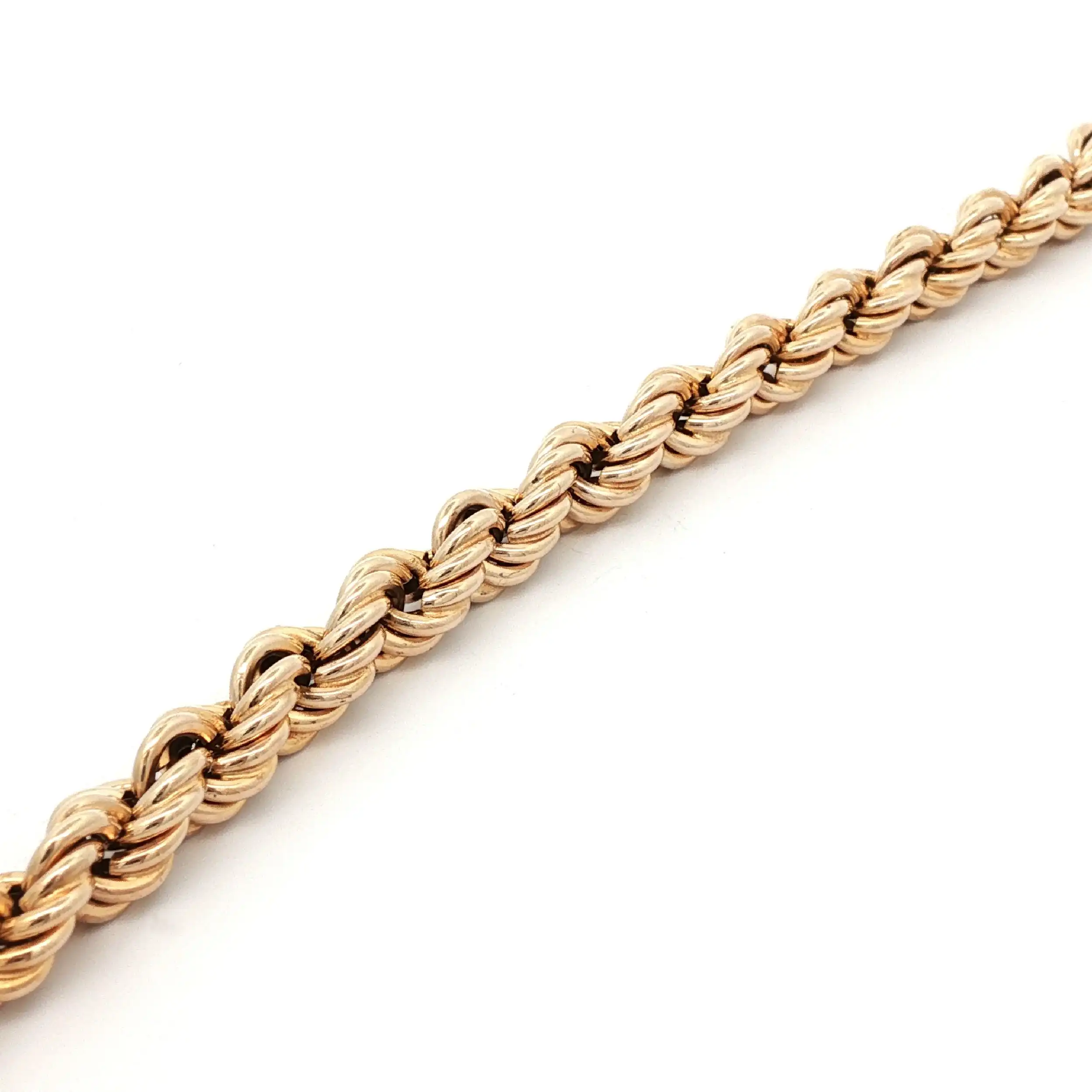 Kordelarmband Gelbgold