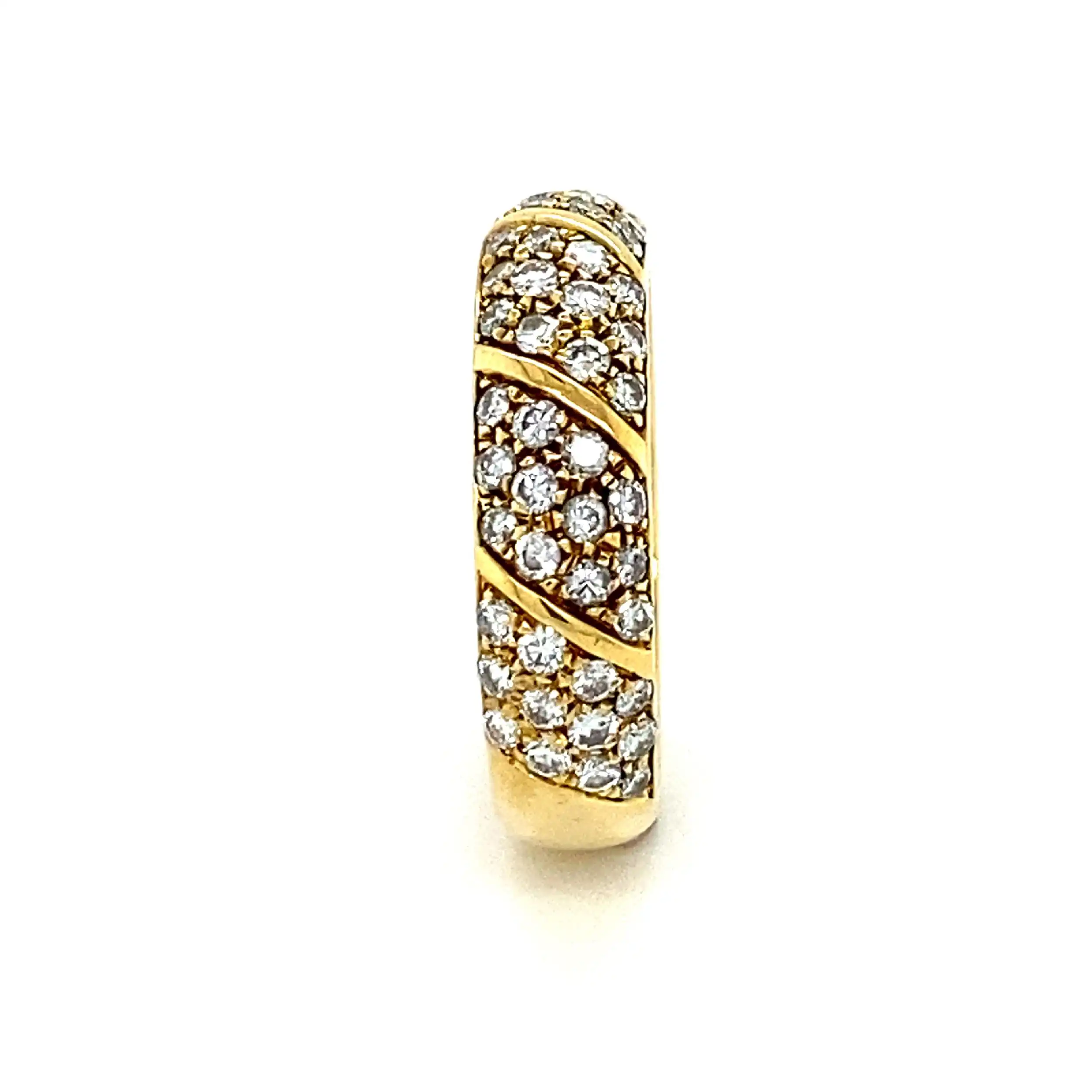 Ring Gelbgold mit Brillanten