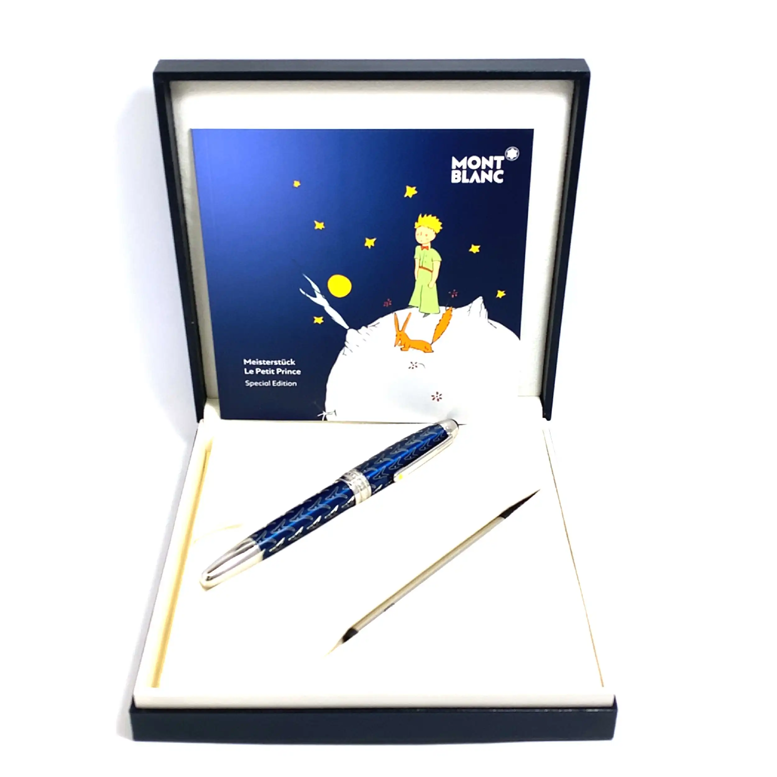 Montblanc Meisterstück Le Petit Prince Fox Solitaire LeGrand Rollerball mit Box und Papieren Montblanc Meisterstück Le Petit Prince Fox Solitaire LeGrand Rollerball mit Box und Papieren