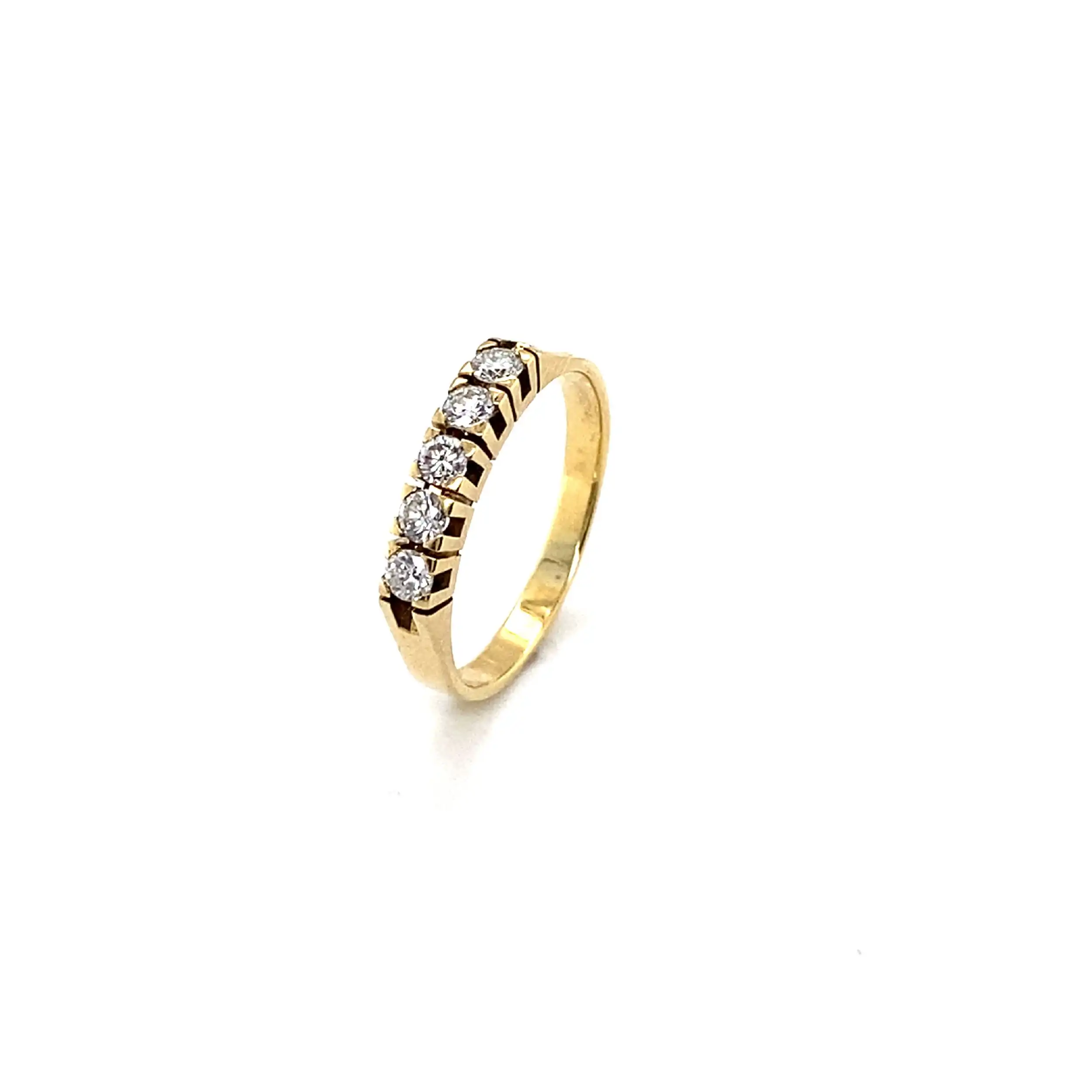 Ring Gelbgold mit Brillanten Ring Gelbgold mit Brillanten