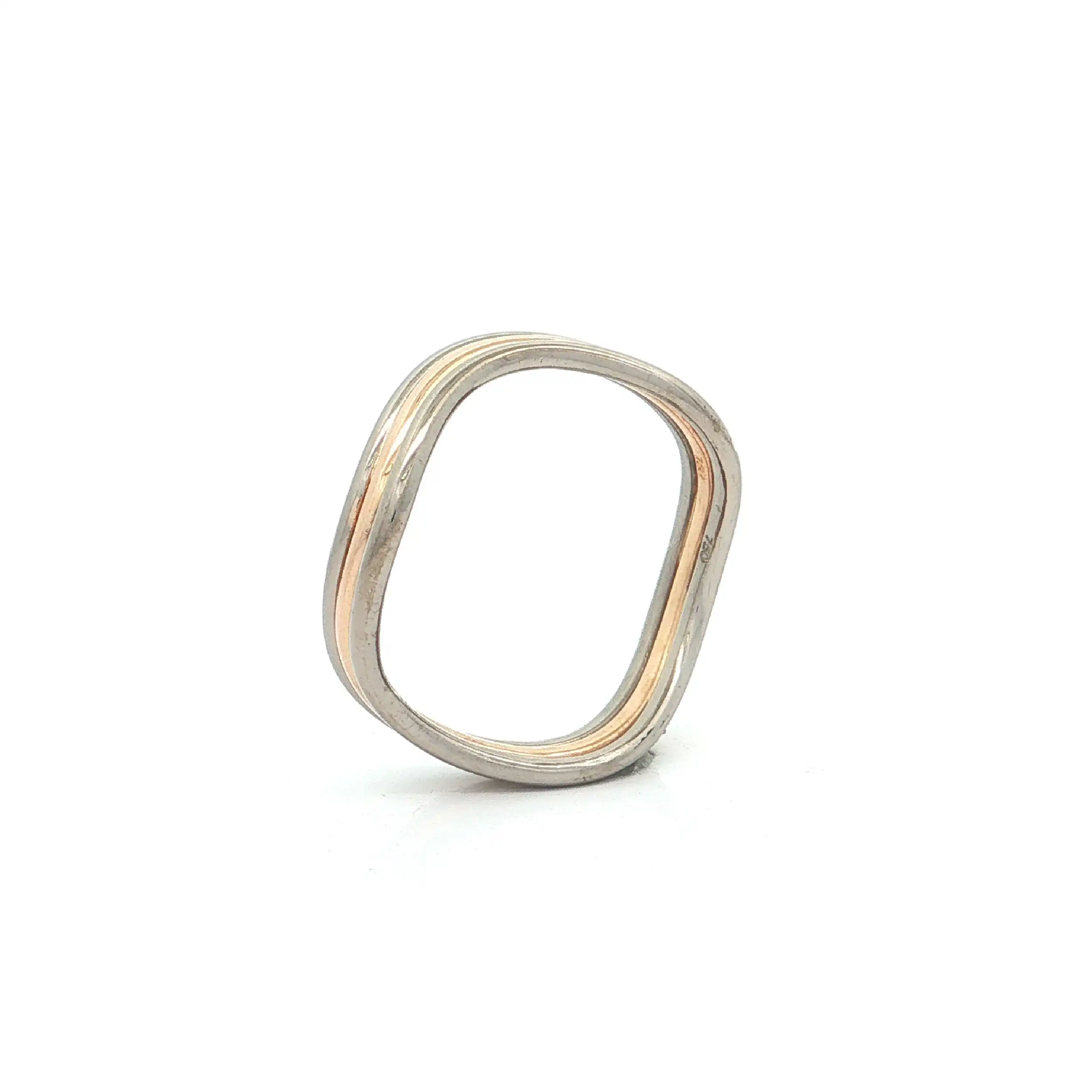Ring Bicolor geschwungen Ring Bicolor geschwungen