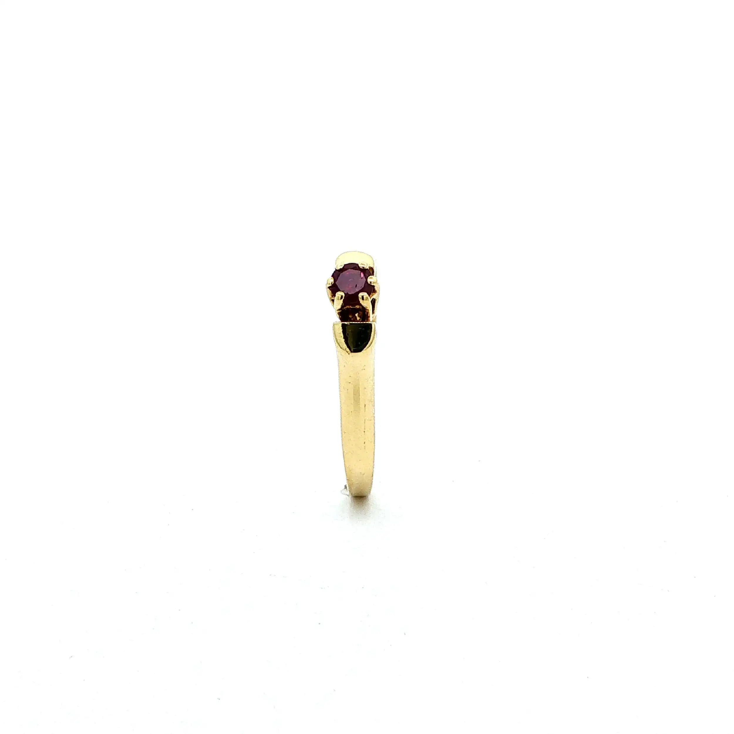 Ring Gelbgold mit Rubin