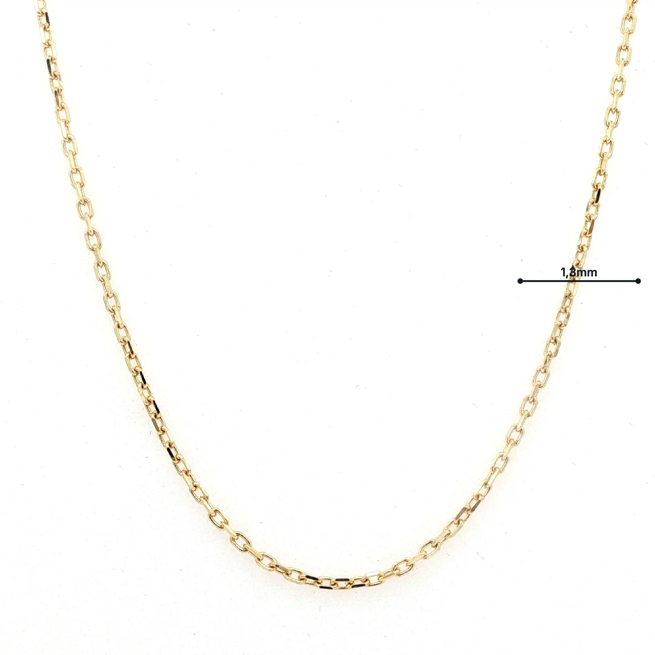 Ankerkette Gelbgold