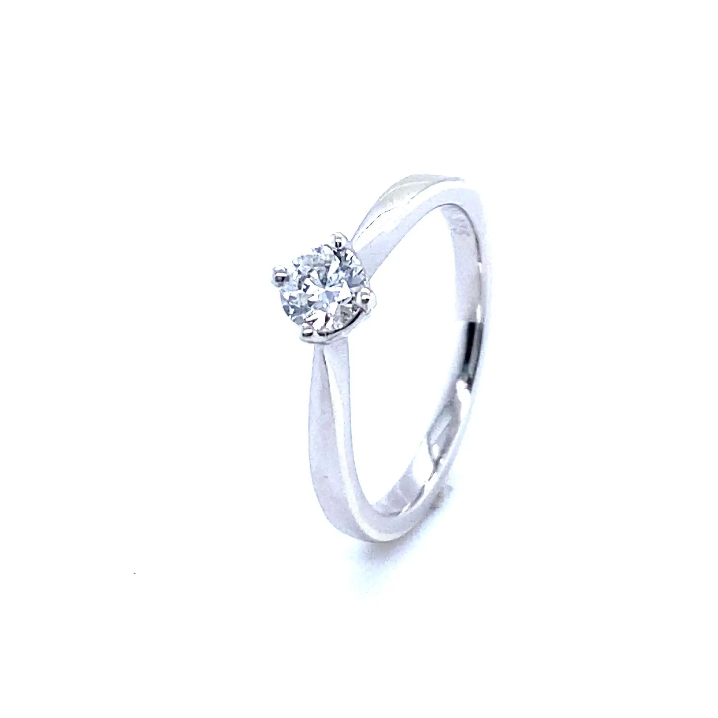 Ring Weißgold mit Brillant