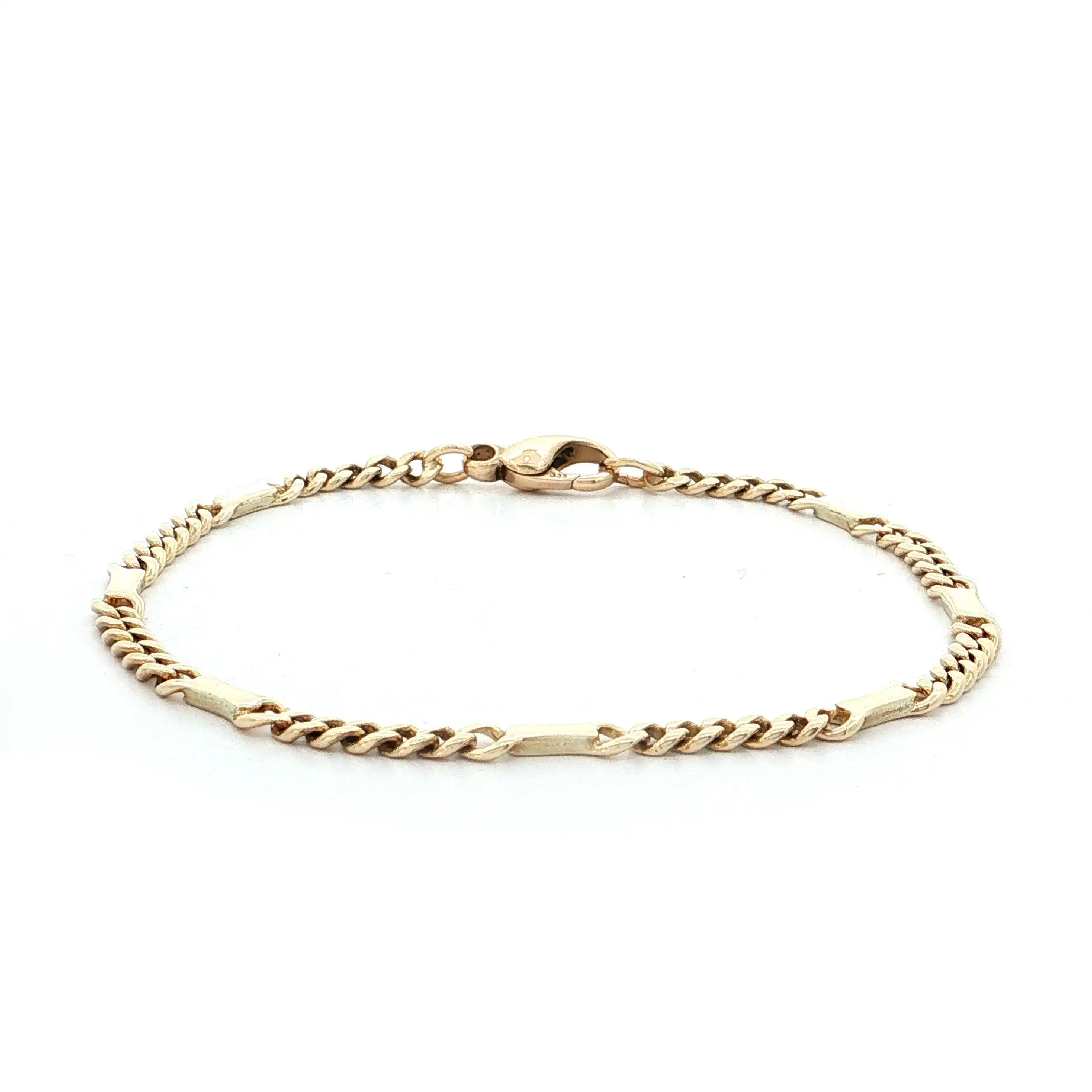 Stäbchen-Panzerarmband Gelbgold Stäbchen-Panzerarmband Gelbgold