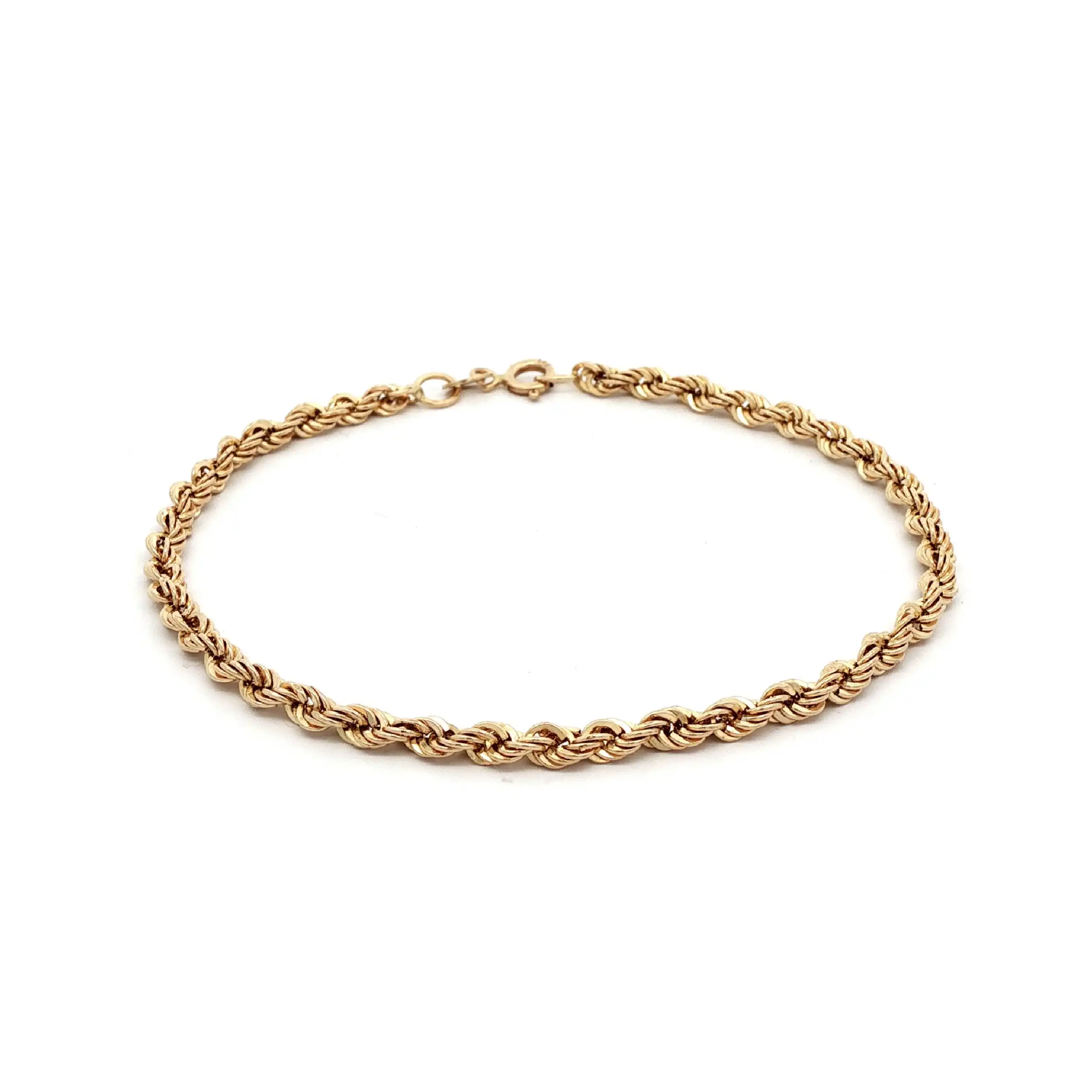 Kordelarmband Gelbgold