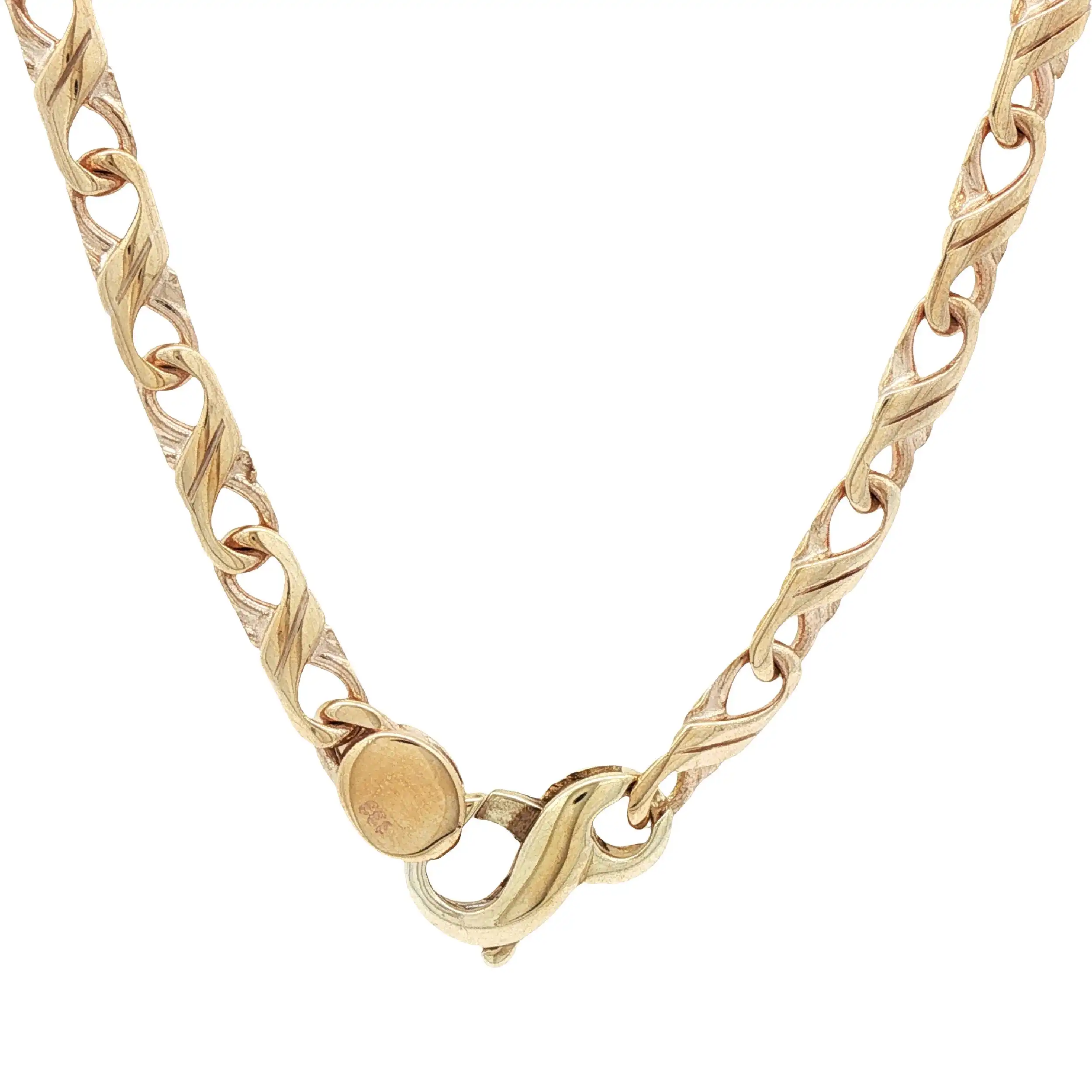 Fantasiekette Gelbgold