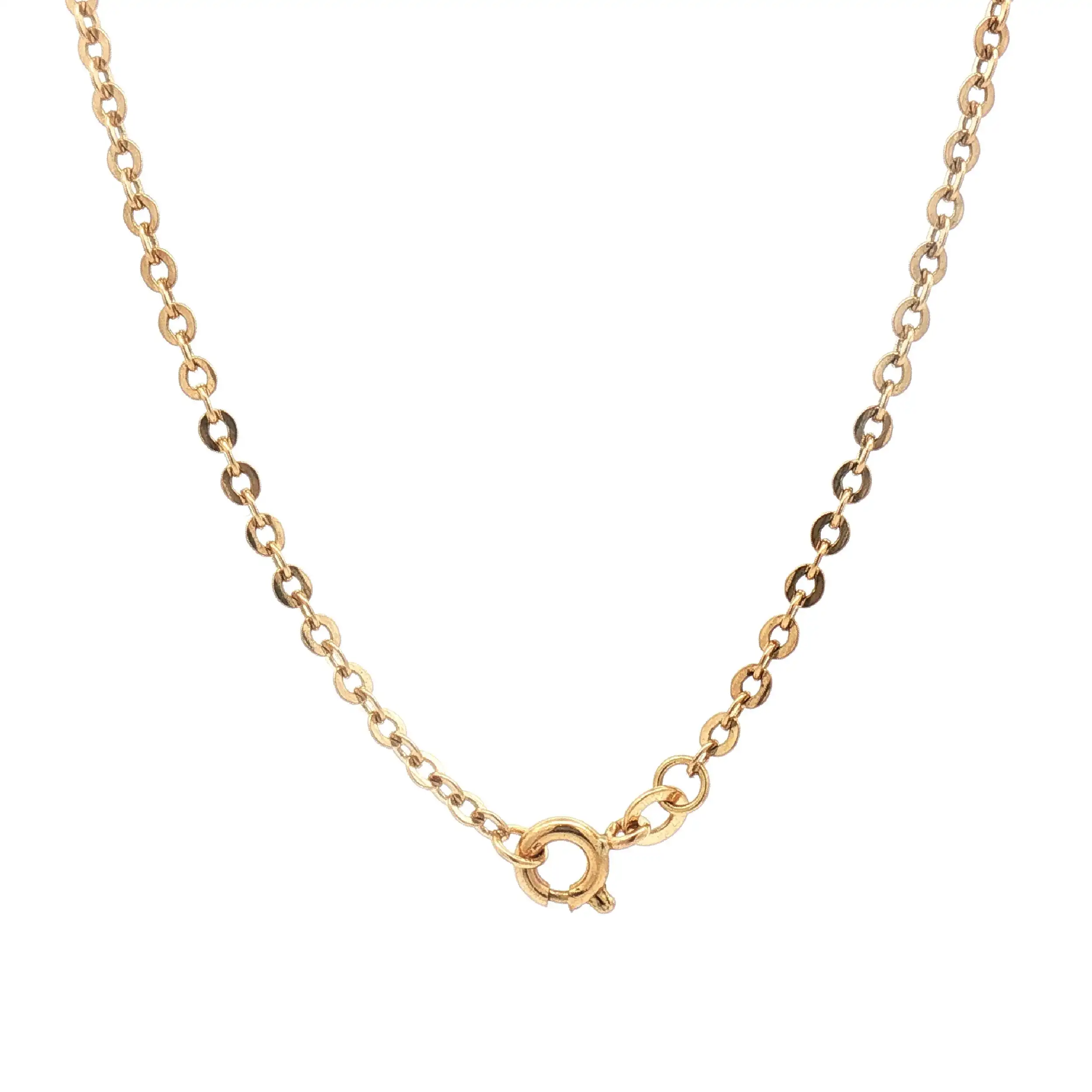 Rundankerkette Gelbgold Rundankerkette Gelbgold